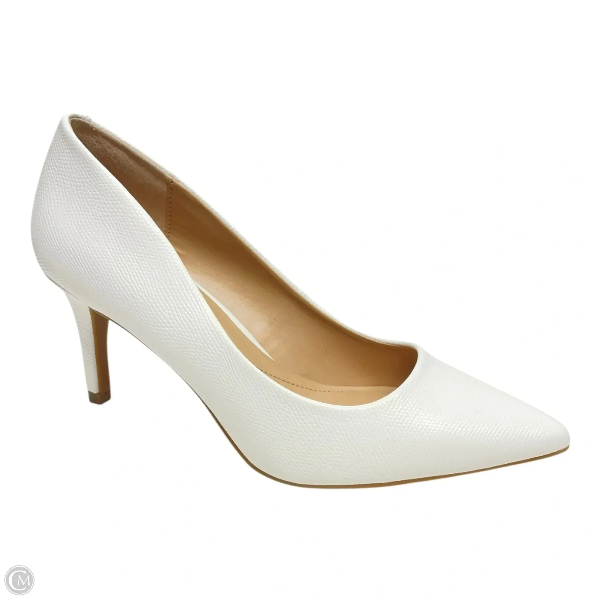 Ultra High Heels Shoes Heels Stiletto By Alfani In White, Size: 5.5