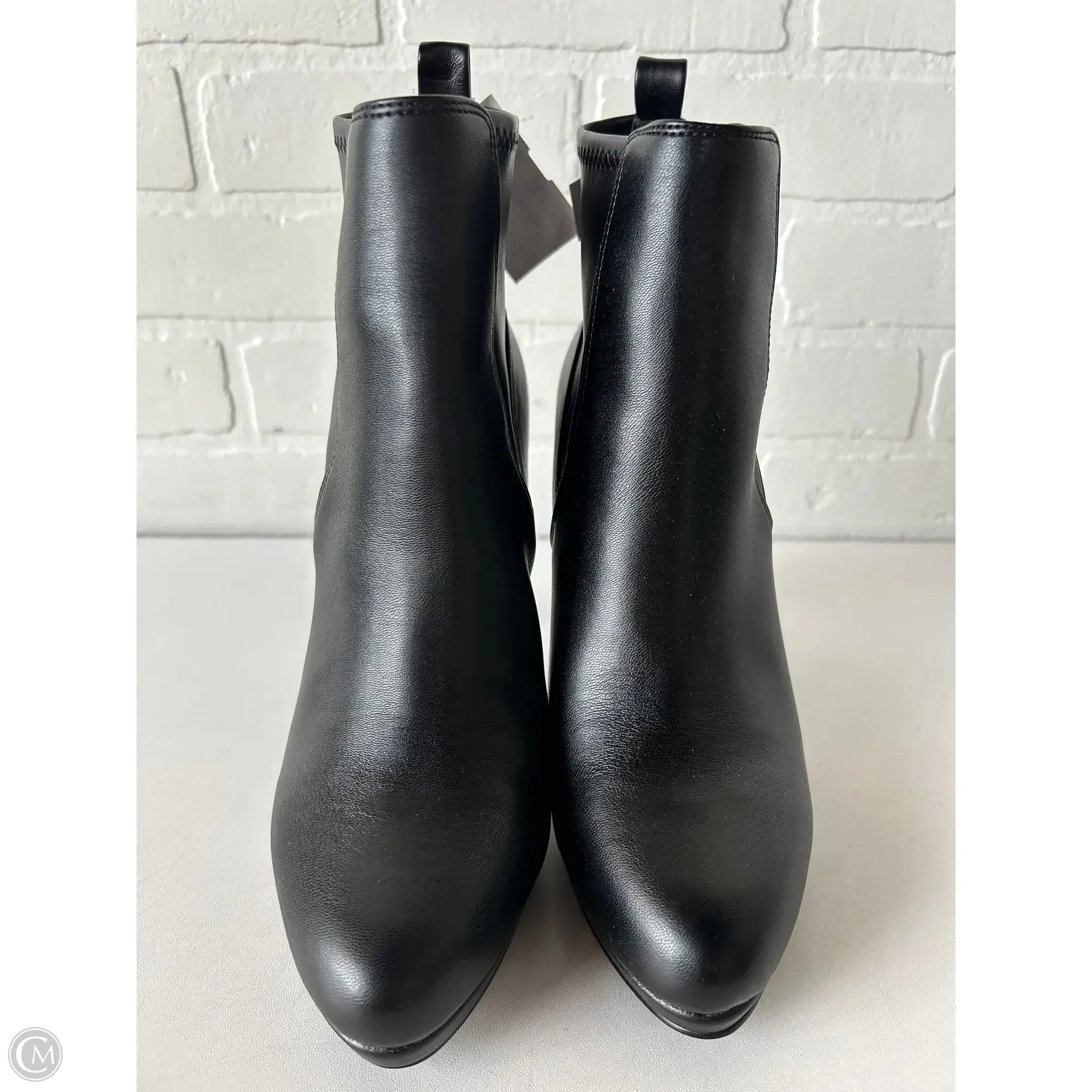 Perfect Finish Modern Cool Boots Knee Flats By Charles By Charles David In Black, Size: 8