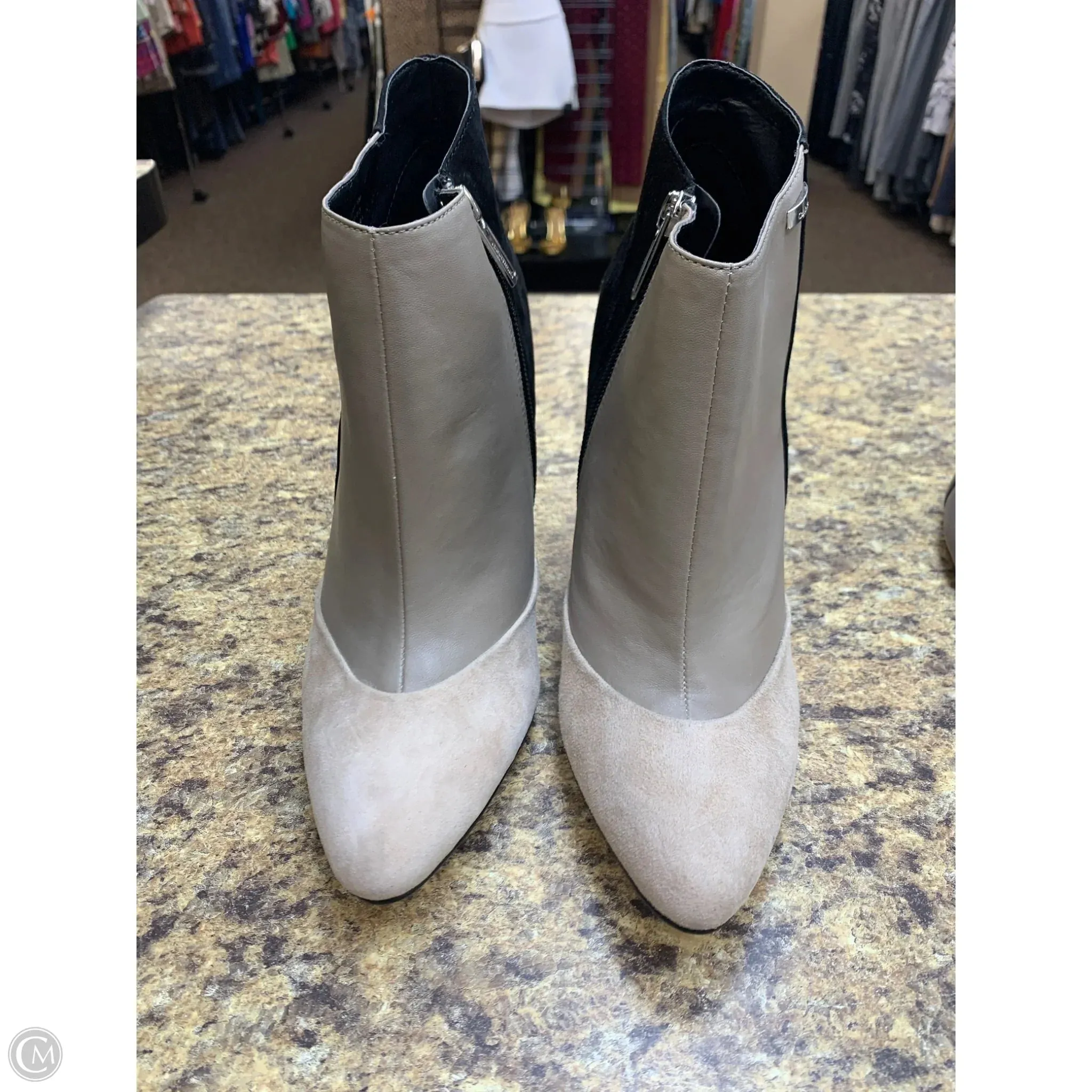 Boots Mid-calf Heels By Calvin Klein In Multi-colored, Size: 10 Chic Everyday