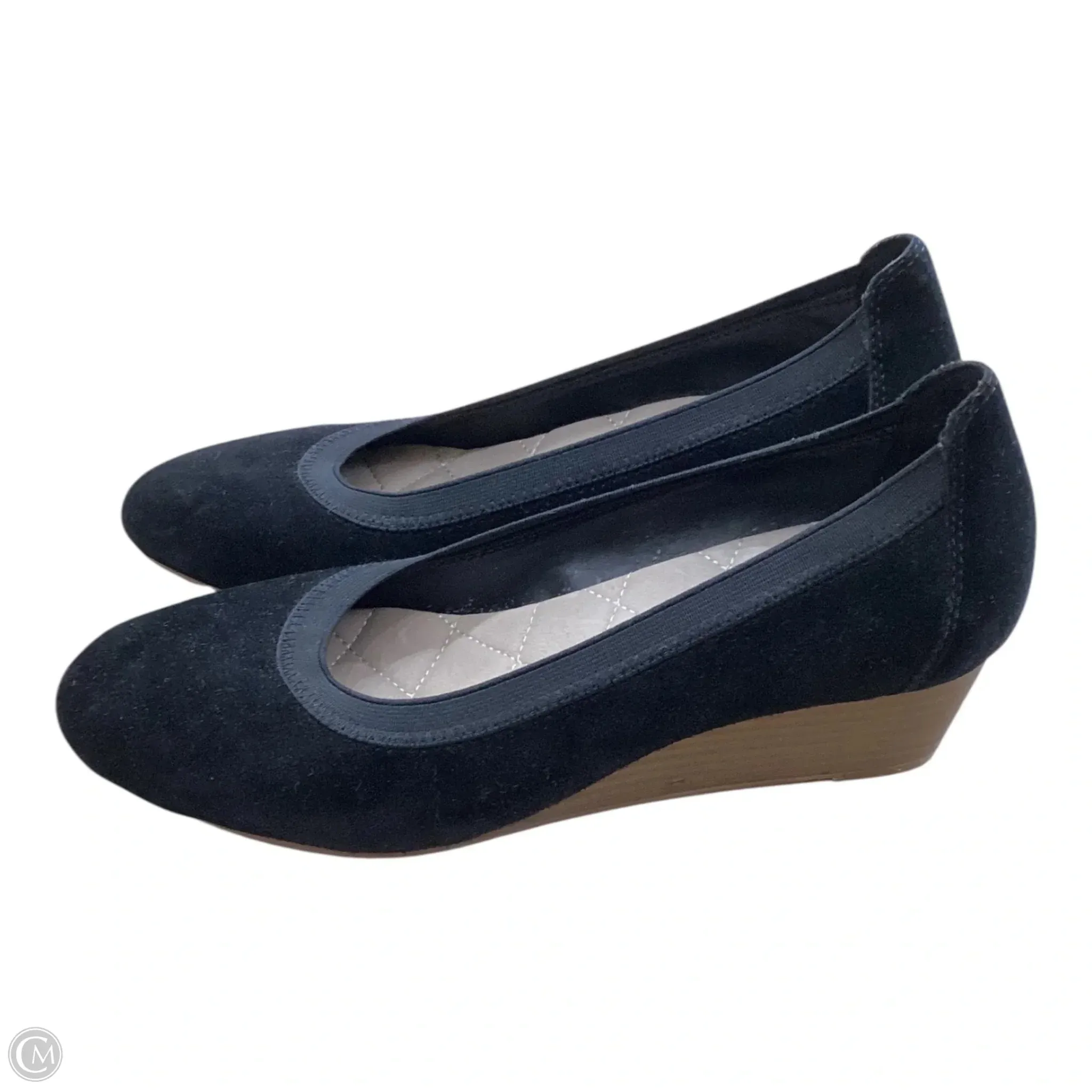 Shoes Heels Block By Lands End In Black, Size: 8 Chic Designer Heels