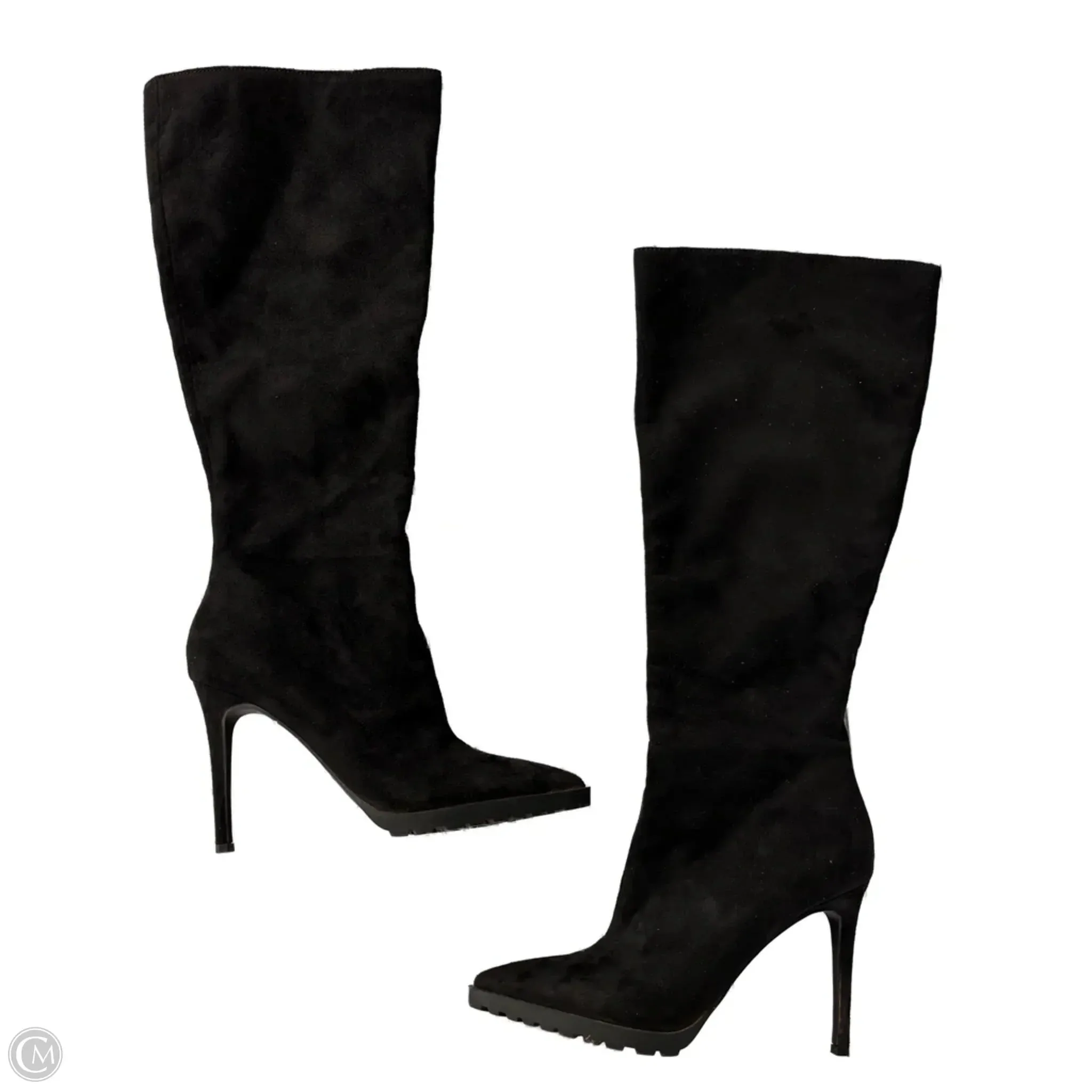 Ready for Any Season Boots Knee Heels By Mix No 6 In Black, Size: 8.5