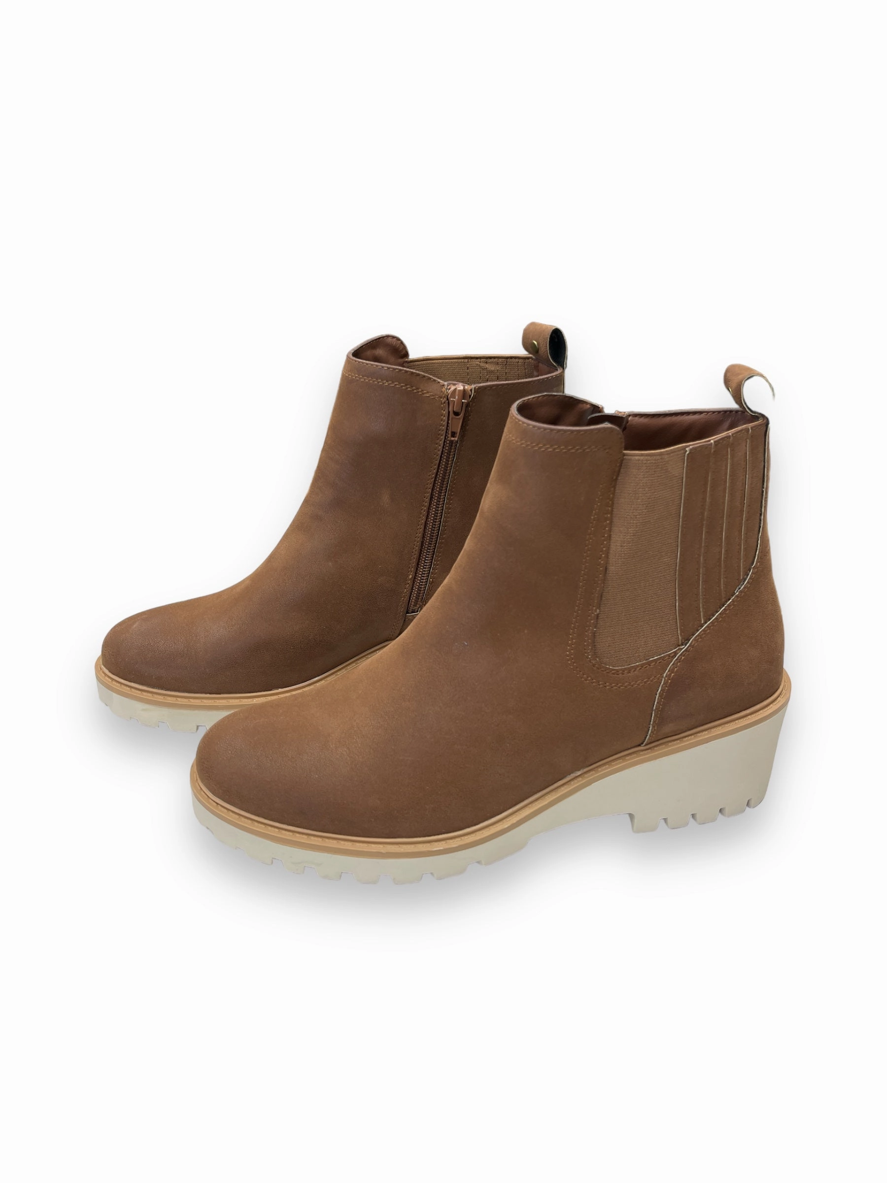 Tough Grip Boots Ankle Heels By Maurices  Size: 12