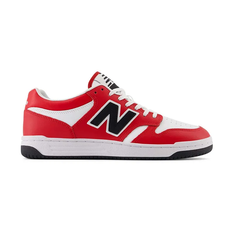 Men's 480 Team Red/White lace up closure