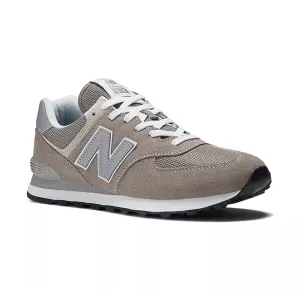 Blister Free Edge Grip Enhanced Outsole Men's 574 Grey/White
