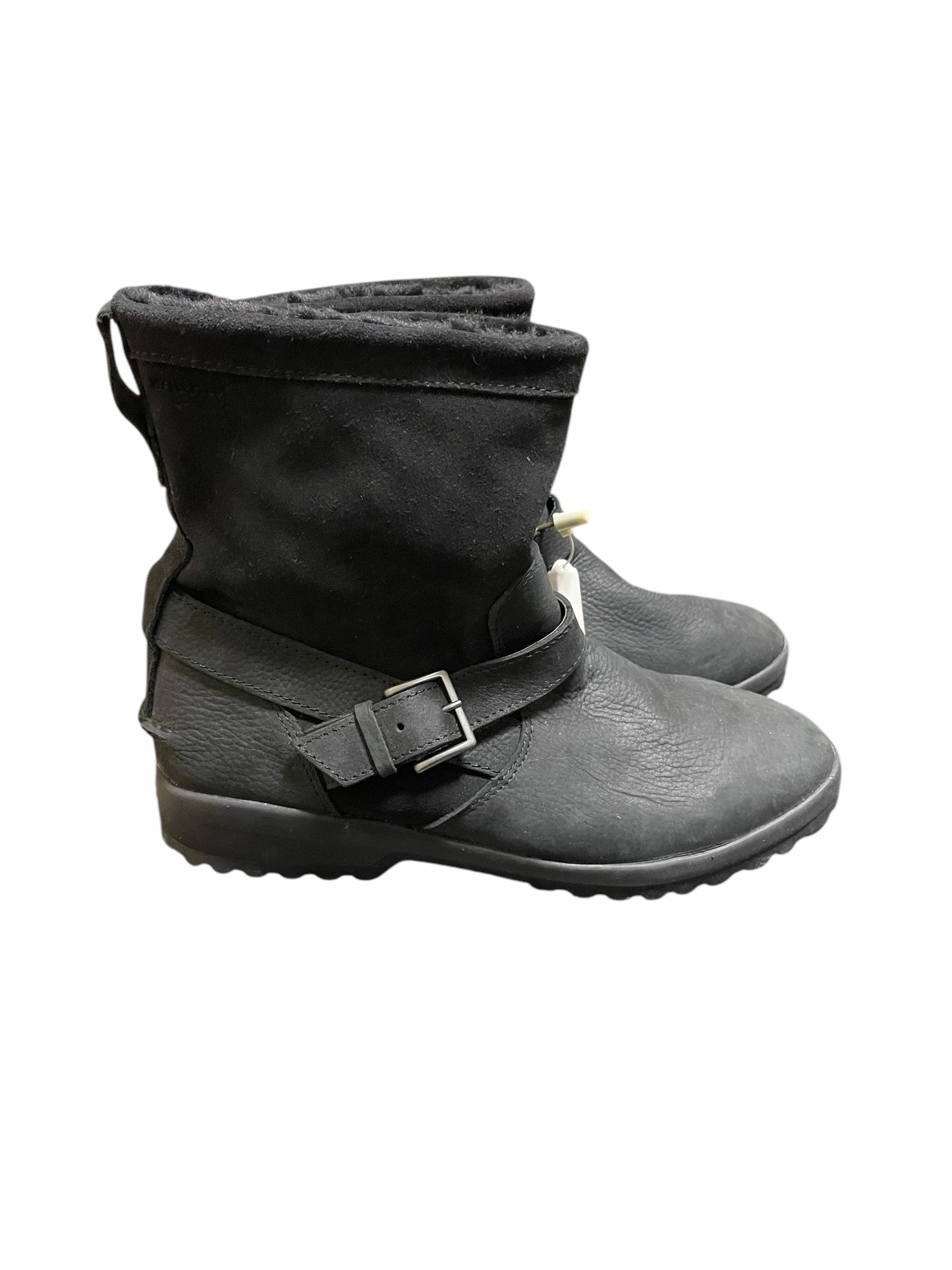 Minimal Silhouette Boots Ankle Flats By Sperry In Black, Size: 9