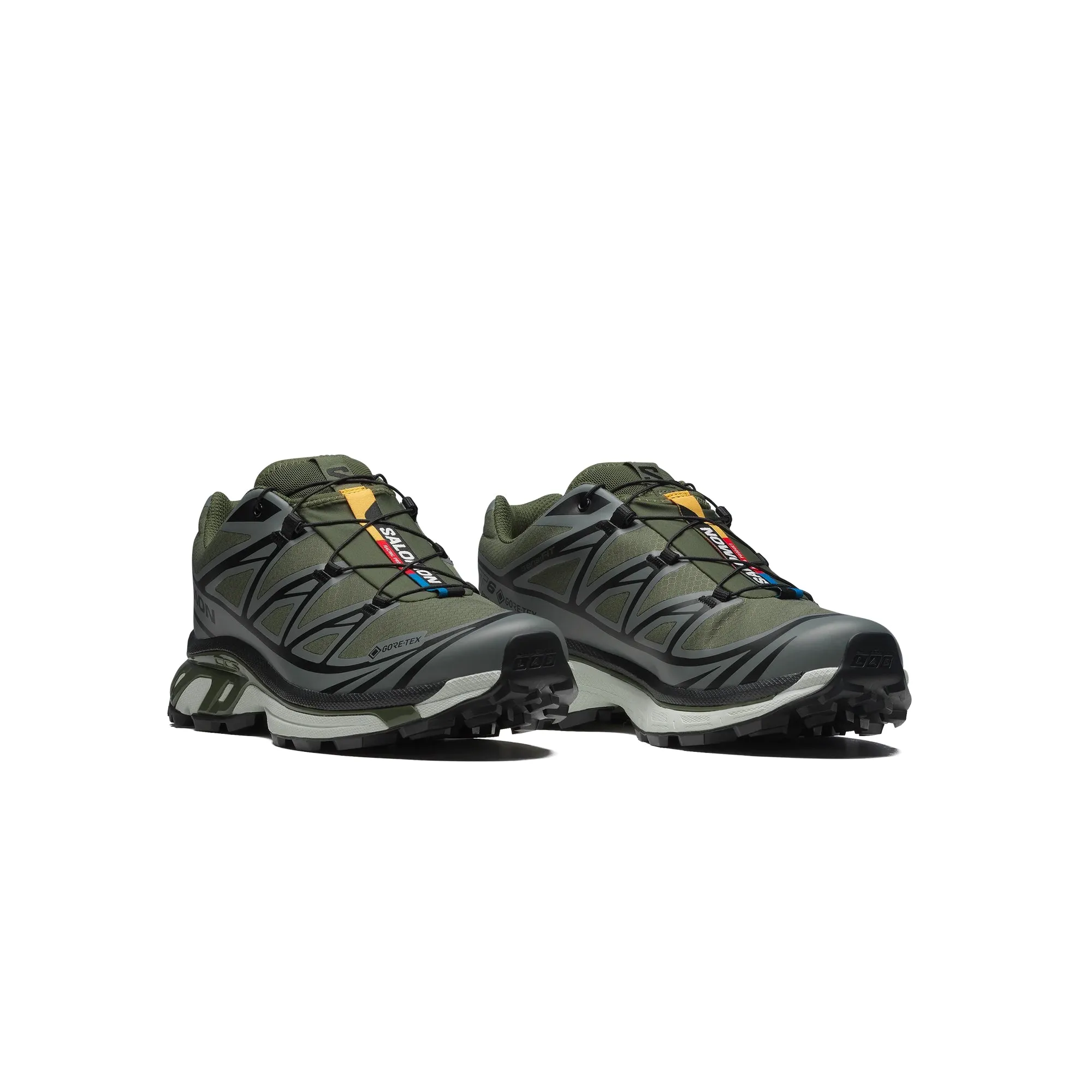 roomy fit shoes Leather Luxury Salomon Mens XT-6 Gore-Tex Shoes