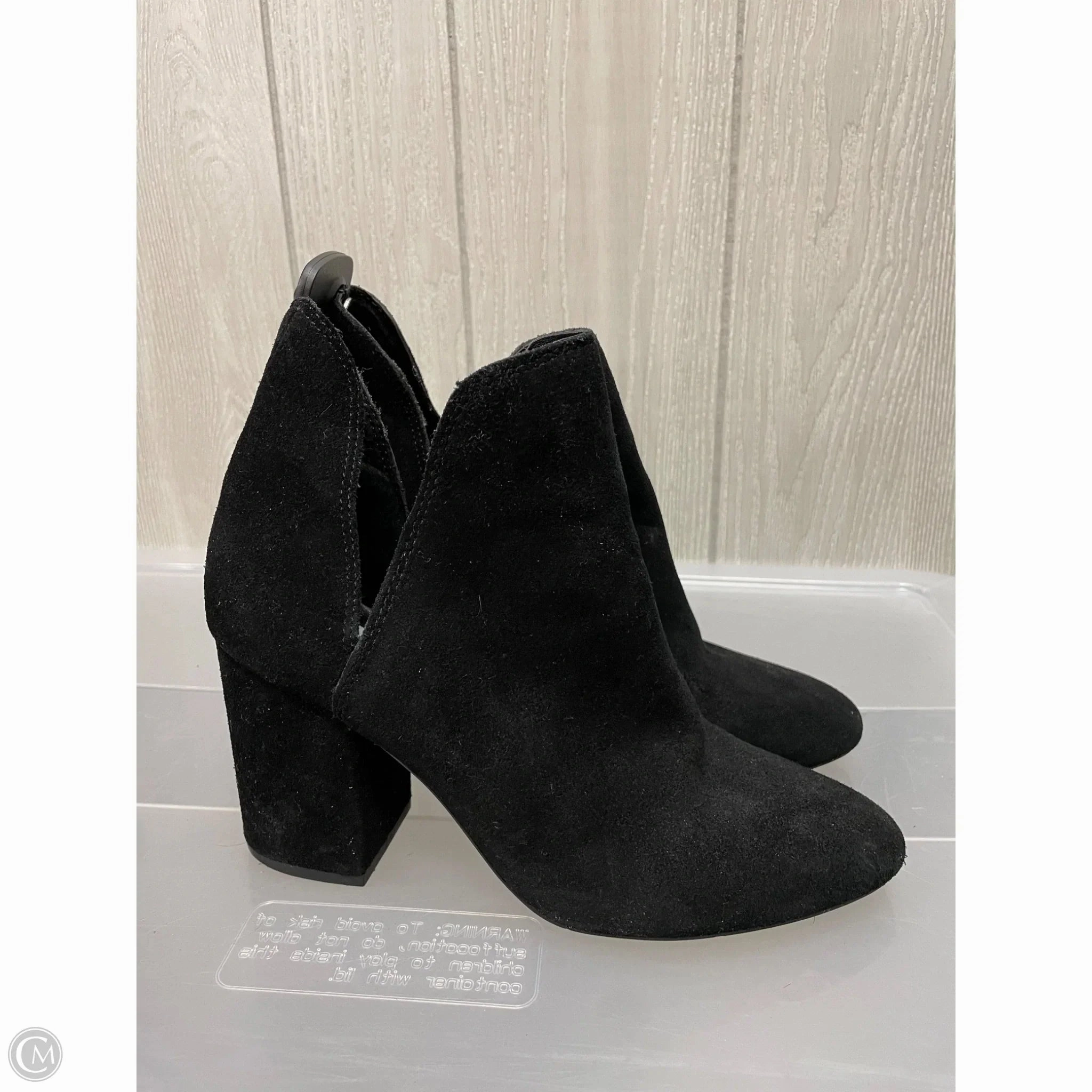 Shock Absorbing Remote Hiking Urban Exploration Boots Ankle Heels By Steve Madden In Black, Size: 8