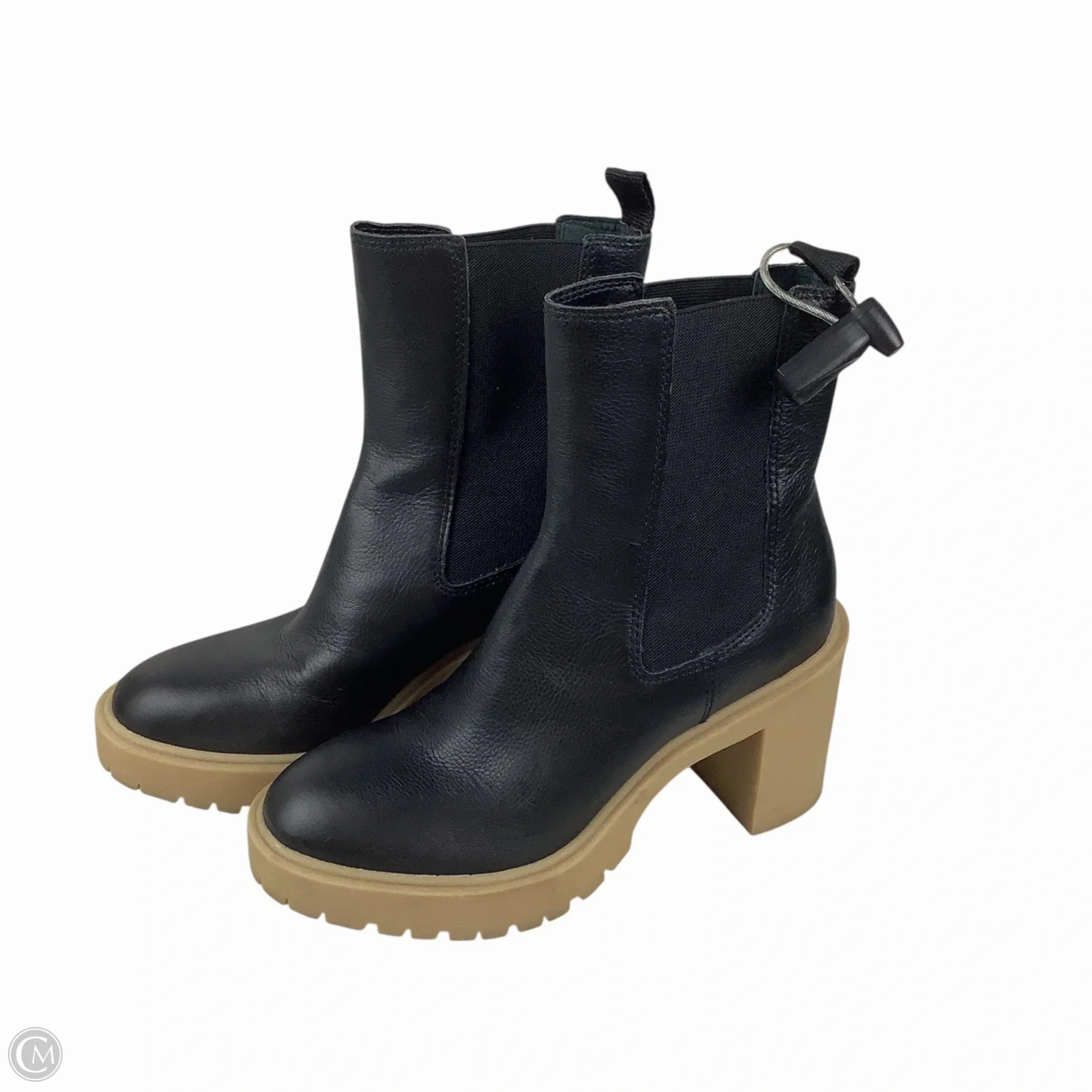 Boots Ankle Heels By Dolce Vita In Black, Size: 7.5 Shock Absorbing Daily Walks
