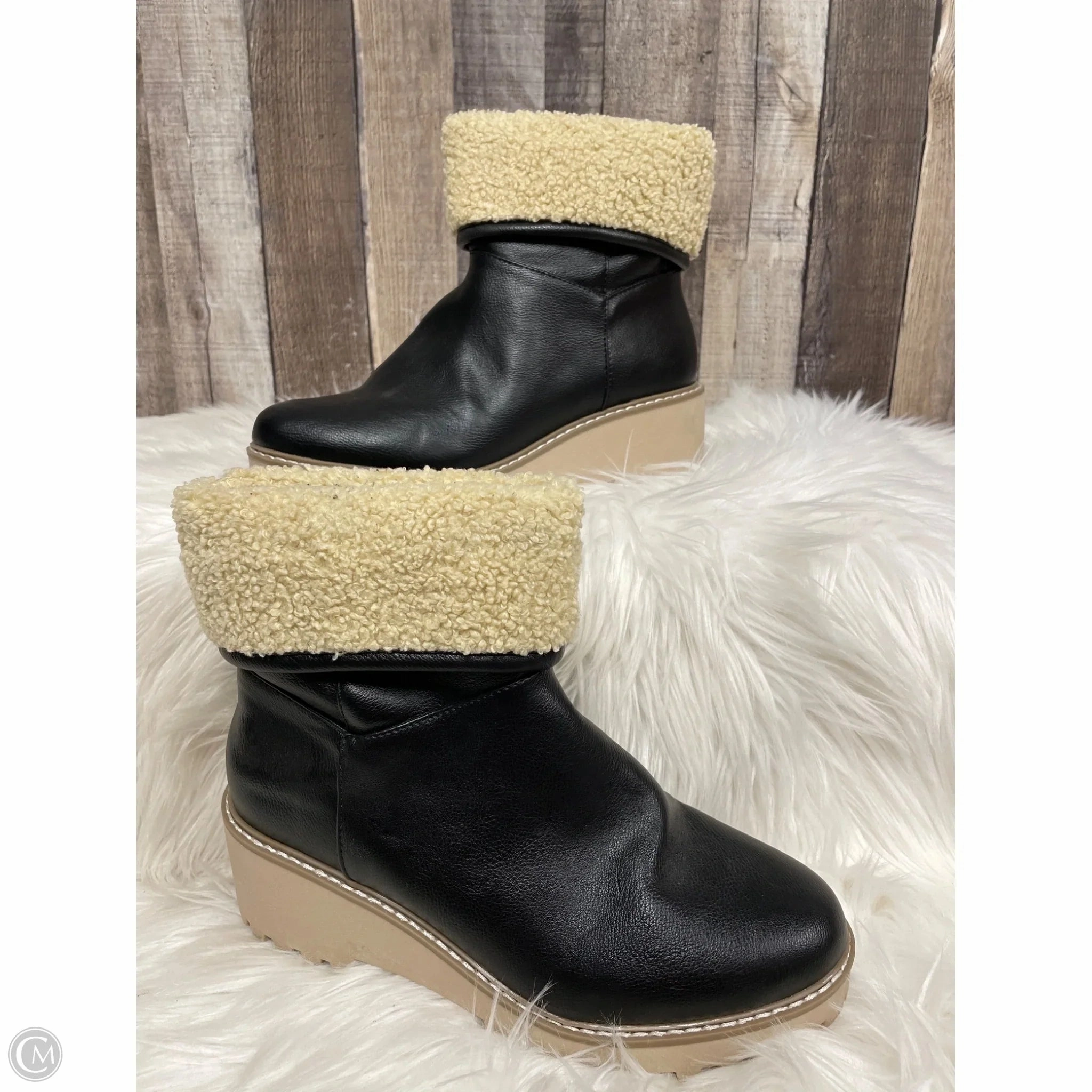 Cushioned Boots Ankle Heels By Dolce Vita In Black, Size: 8