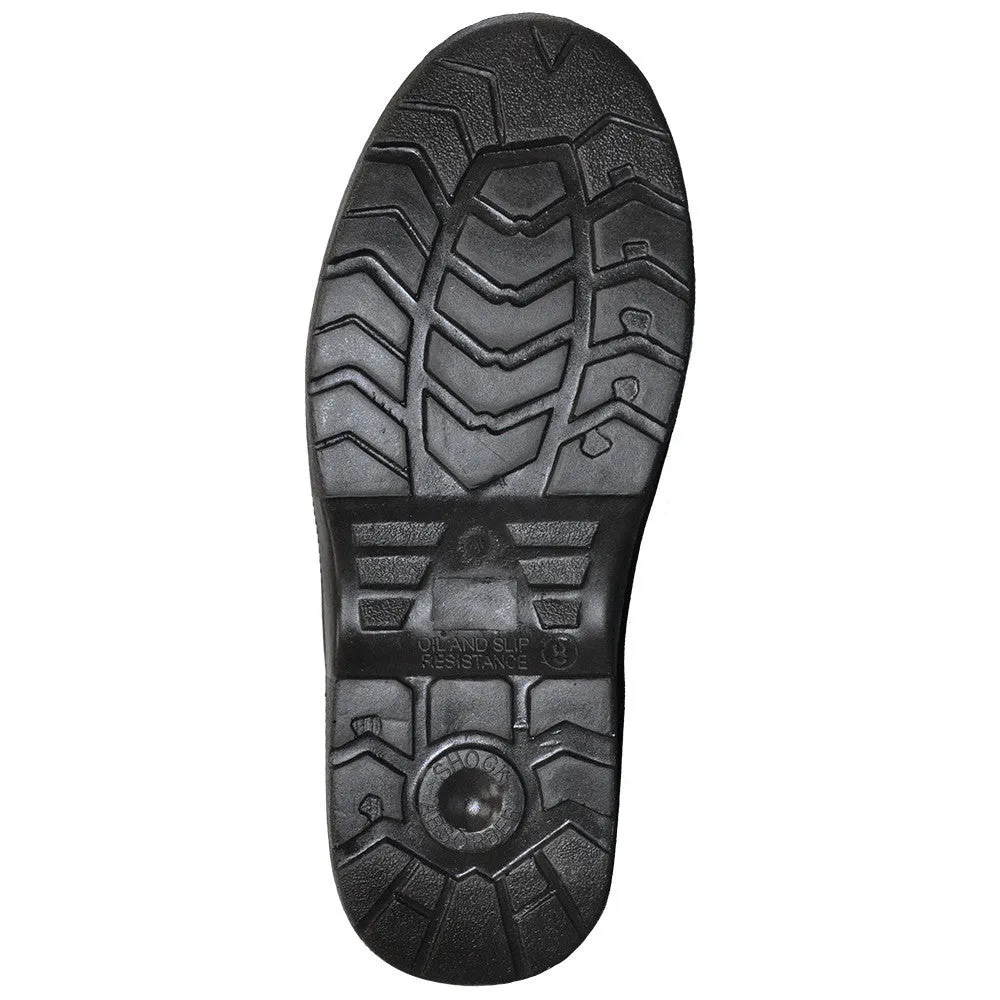 Nats s420 Men's 8" Steel Toe Work Safety Boot - Black