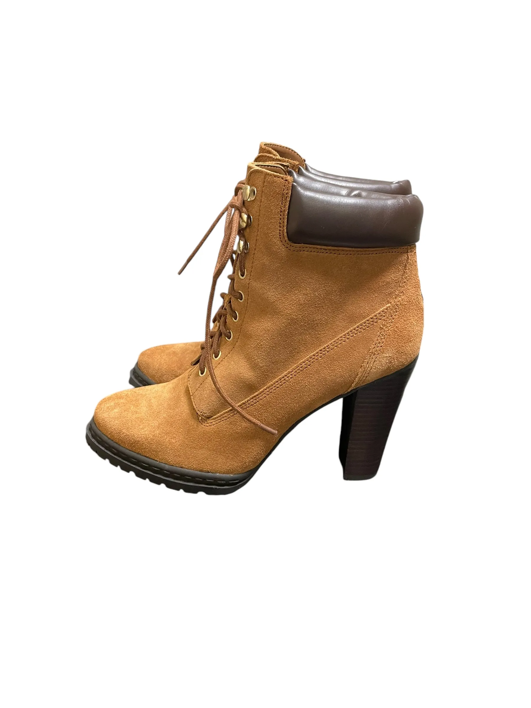 Boots Mid-calf Heels By Bcbg In Brown, Size: 11 Winter Layering