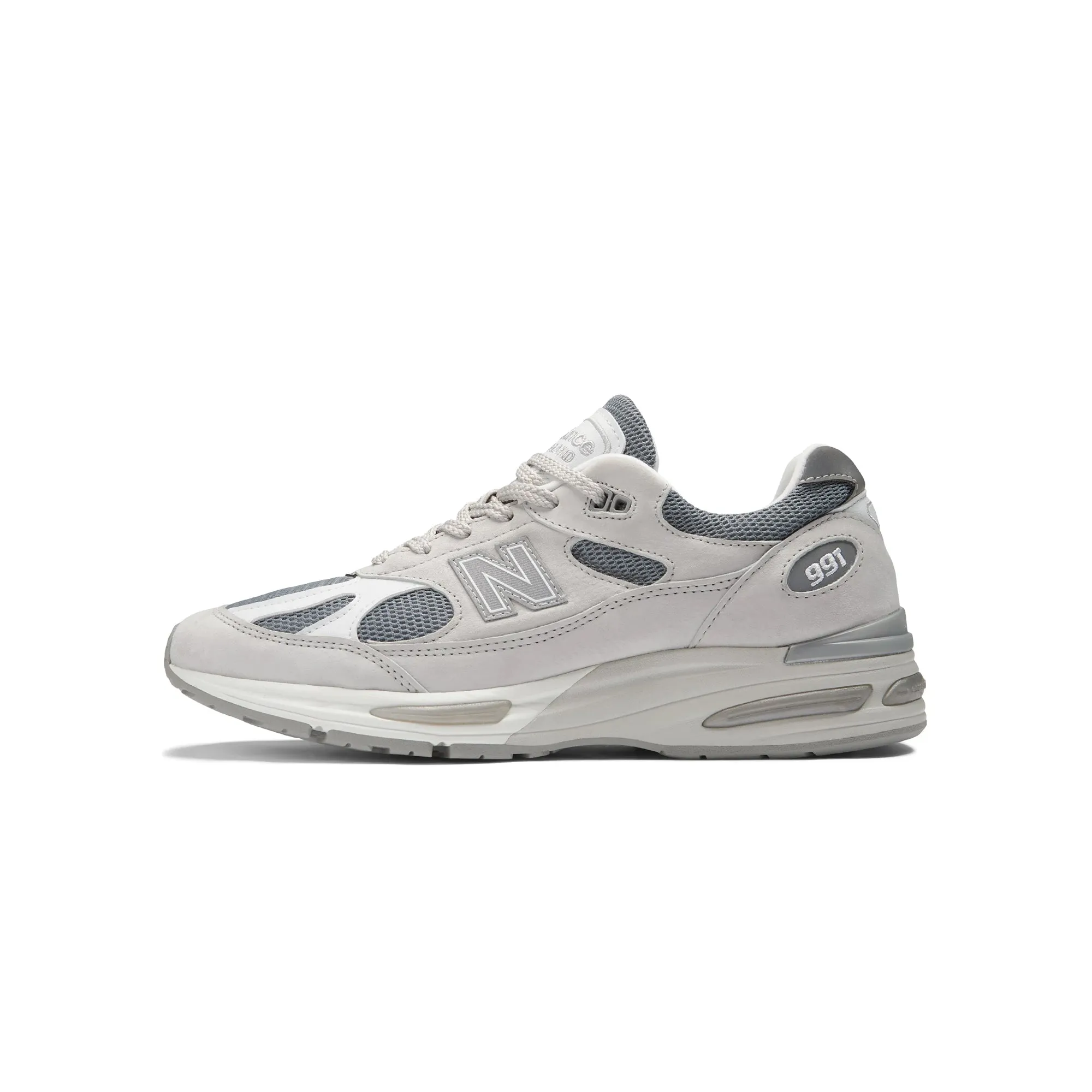 New Balance Mens Made In UK U991V2 Shoes Quick Dry Inner Fabric