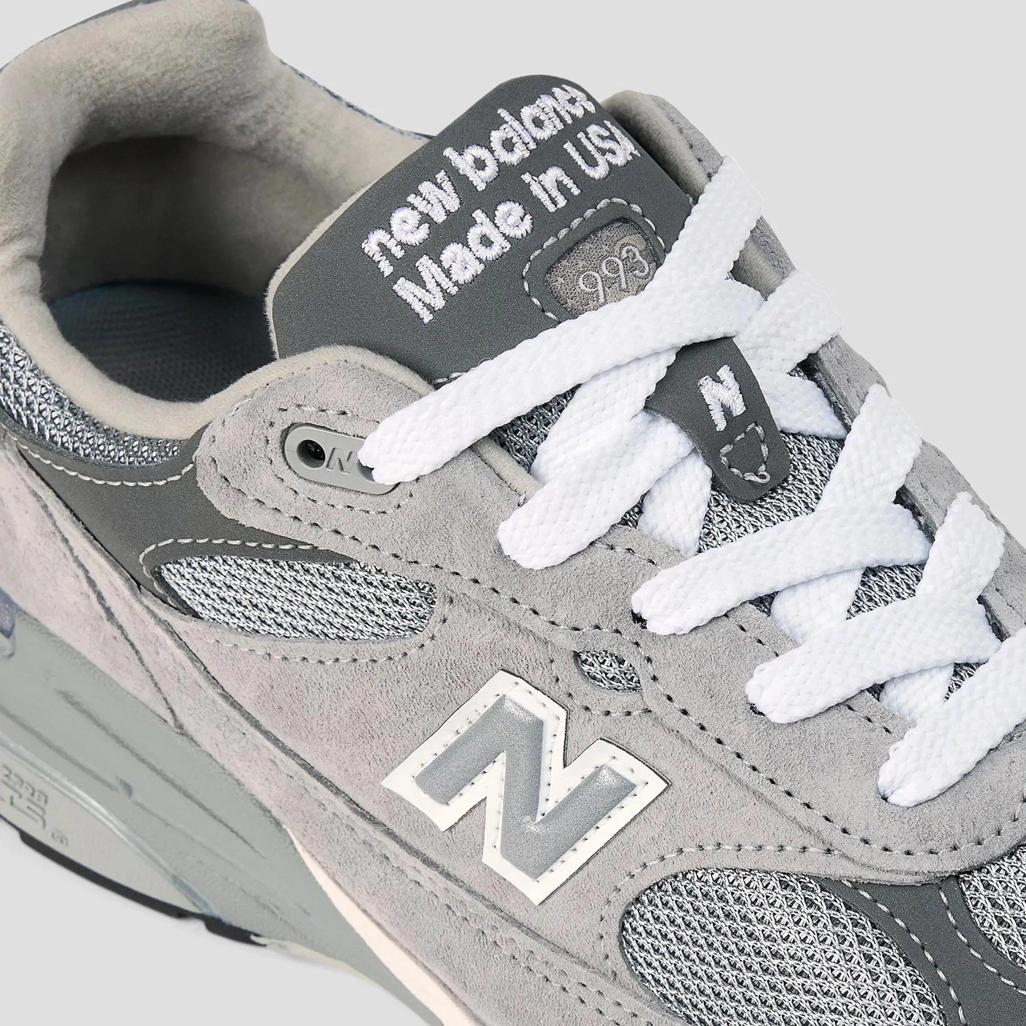New Balance Womens Made in USA 993 Core Shoes running with a sports bra Technology-rich feature