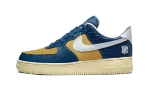 Nike Air Force 1 Low SP Undefeated 5 On It Blue Yellow Croc
