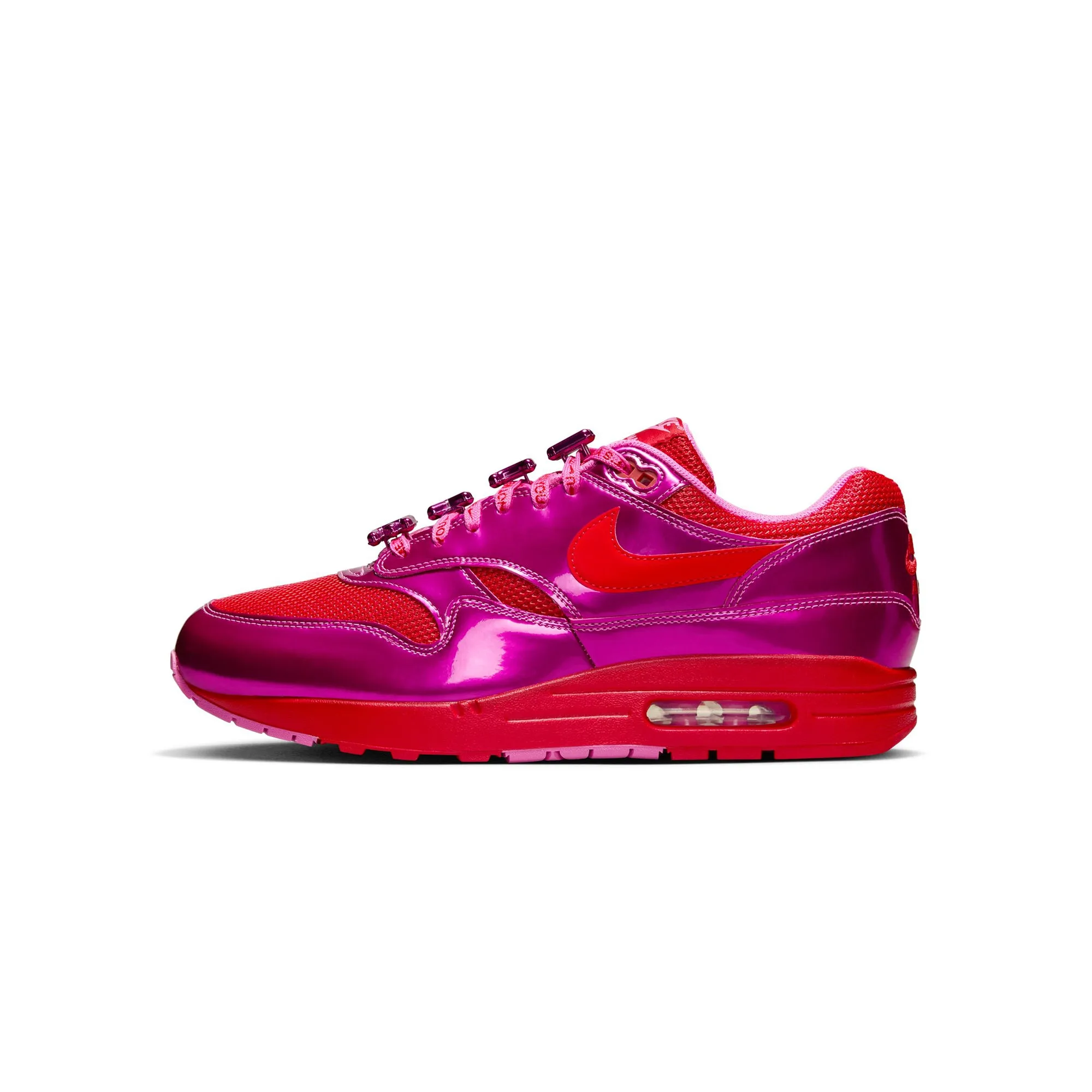 upcycled - material shoes Nike Mens Air Max 1 Premium "Valentine's Day" Shoes