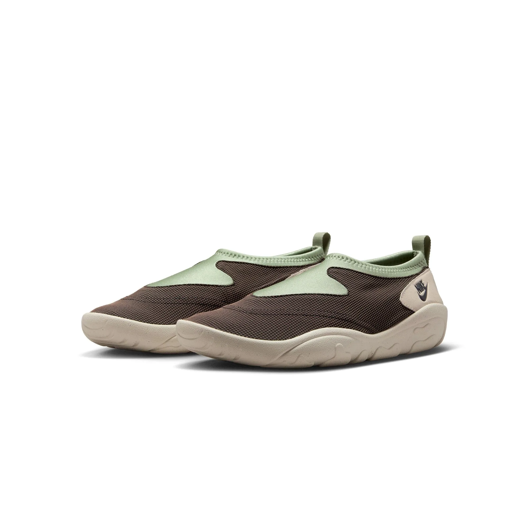 Nike Mens Aqua Tuft Shoes wide toe - box slip - on
