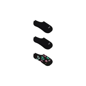 No Show Sock 3-Pack | Electric Hearts Pack