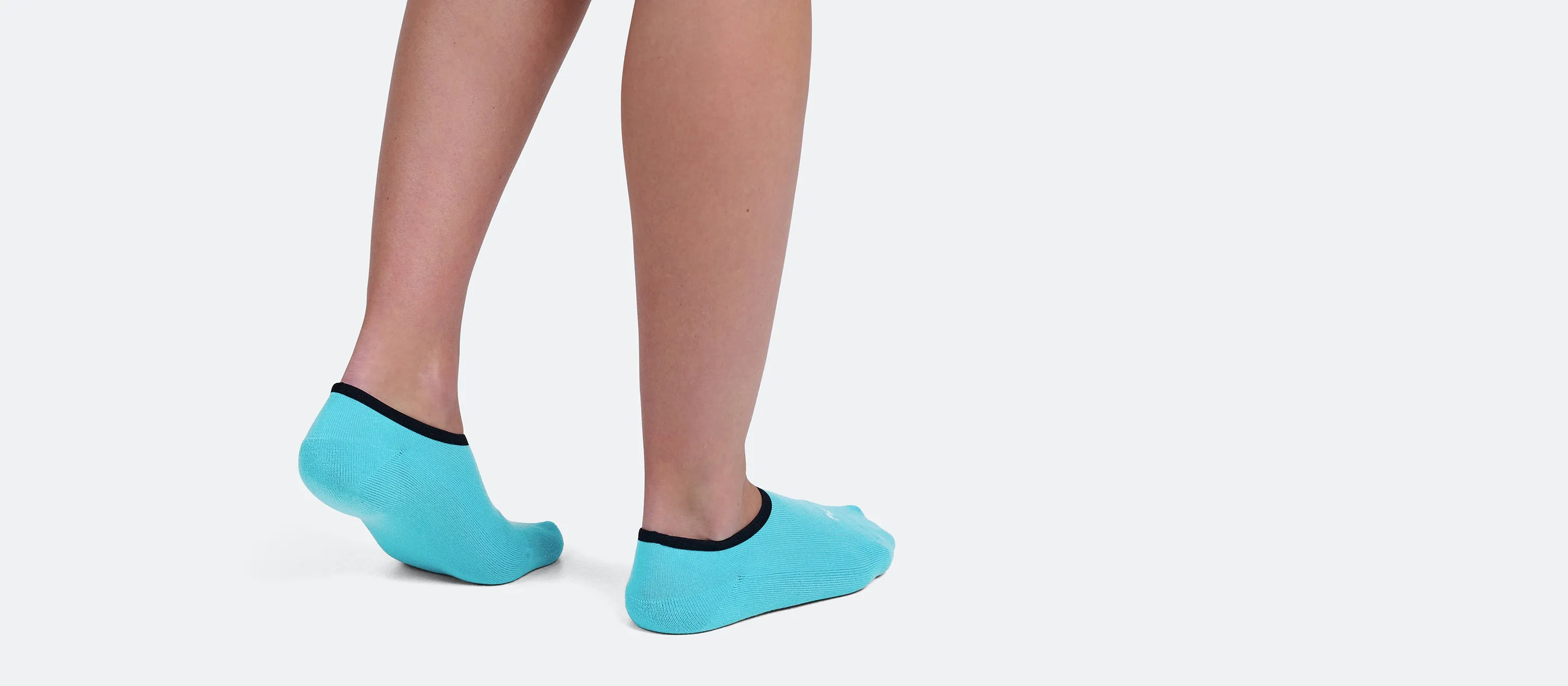 No Show Sock | Blue Ombre