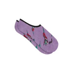 No Show Sock | Hummingbirds