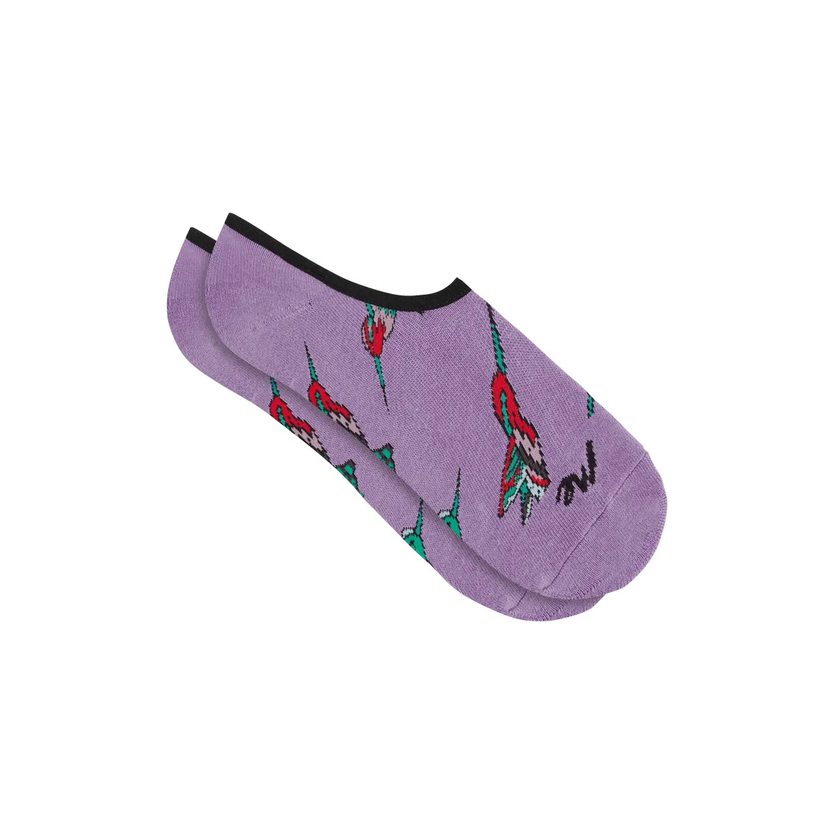 No Show Sock | Hummingbirds
