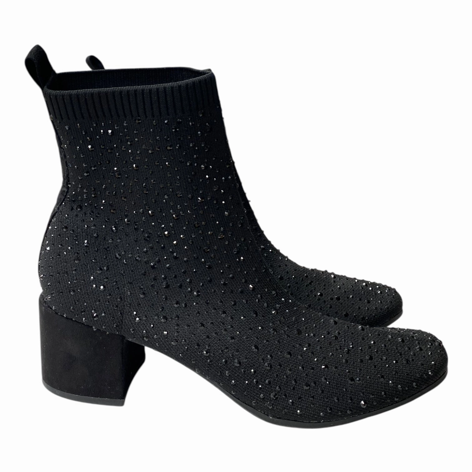 Boots Ankle Heels By Kenneth Cole Reaction In Black, Size:7.5 Odor Control Layer