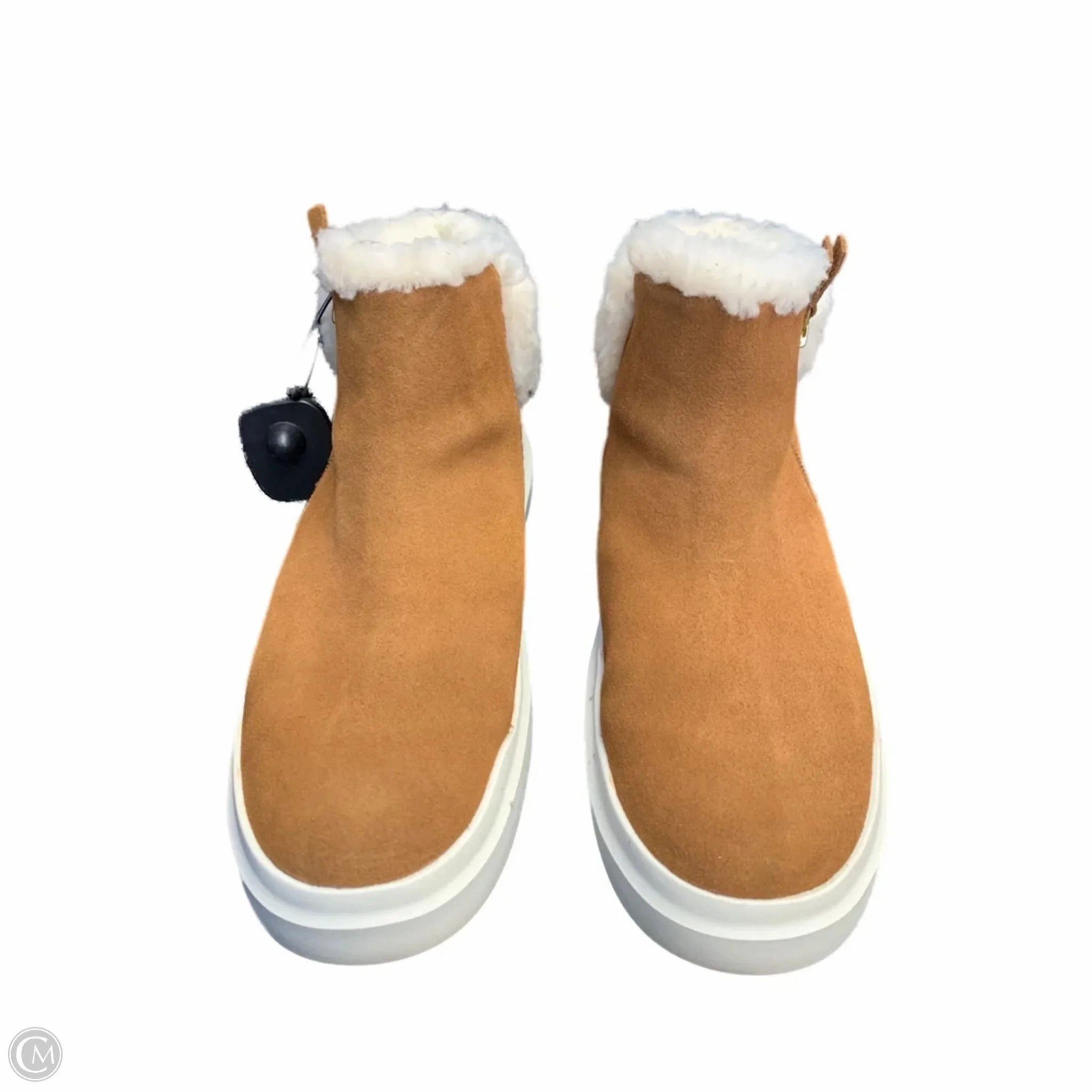 Boots Ankle Flats By Cole-haan In Tan, Size: 10.5 Stable Support Adventure Journey