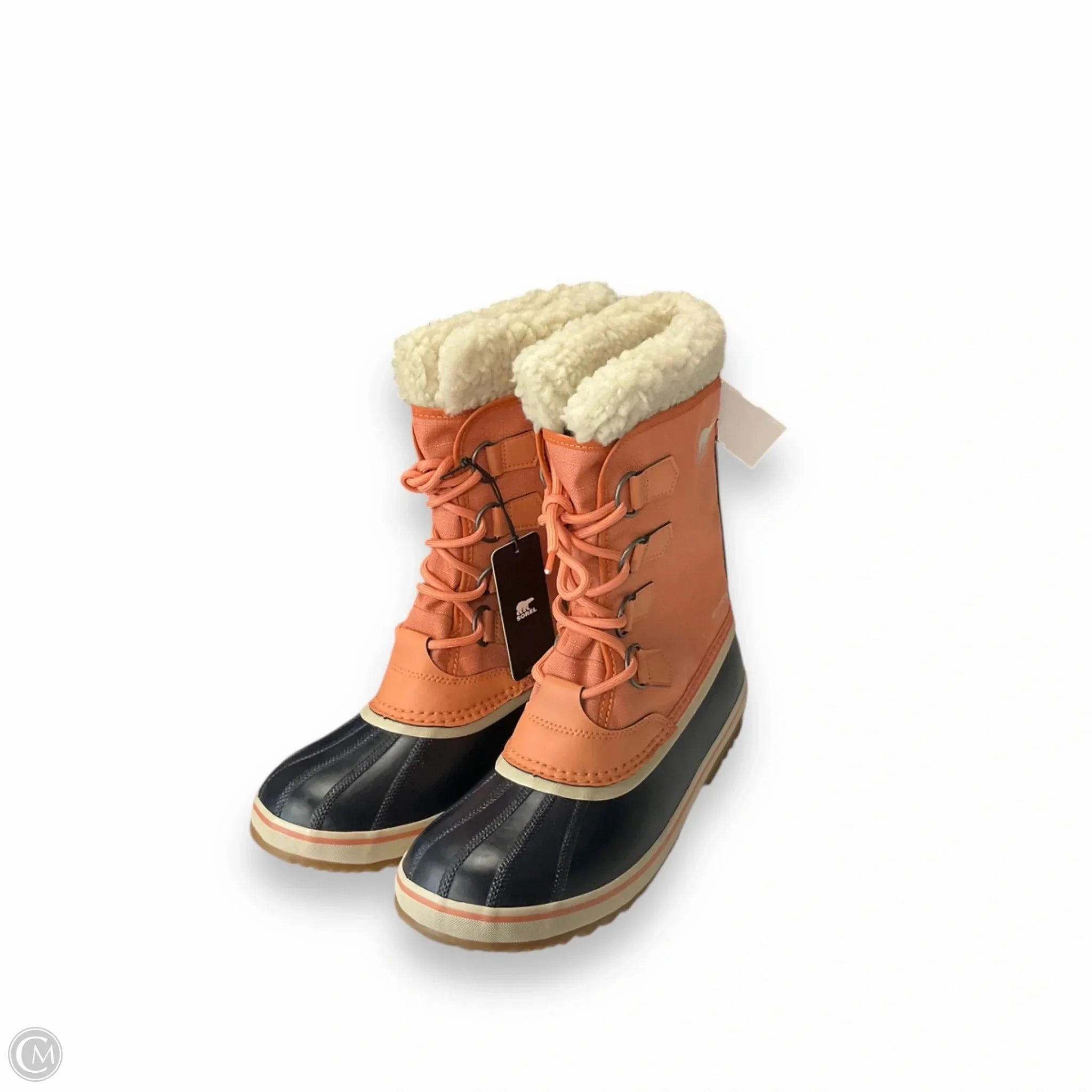 Boots Ankle Flats By Sorel In Blue & Orange, Size: 11 Urban Commute Stable Support Cold Weather Commuter