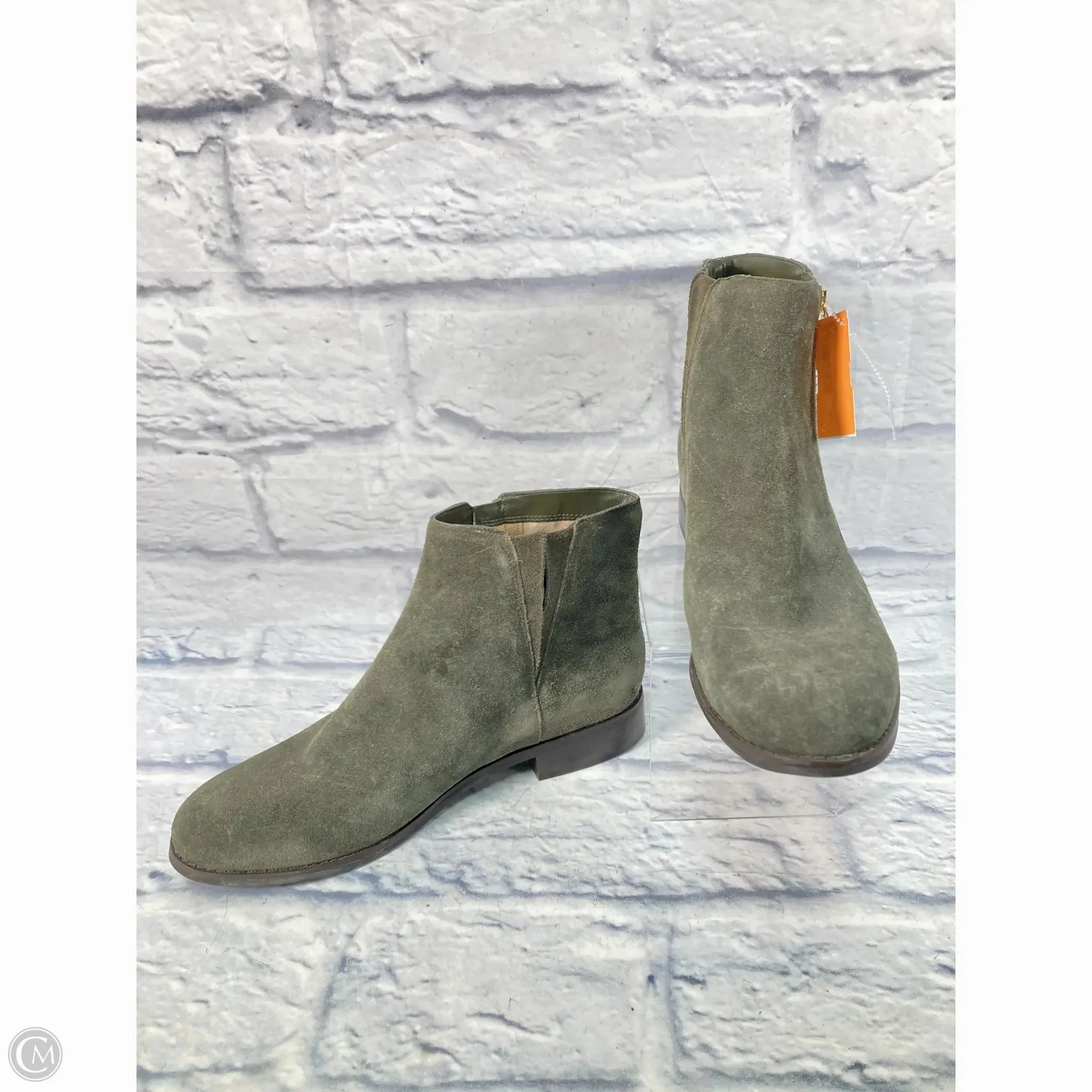 Boots Ankle Heels By Michael By Michael Kors In Green, Size: 10 Quick Dry Materials