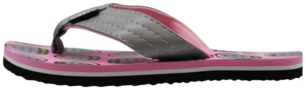 Norty Girls 11-4 Pink Grey Sandals 19134
