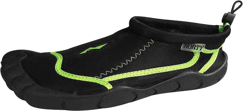 Norty Womens 5 Toe Water Shoe 41193 Black