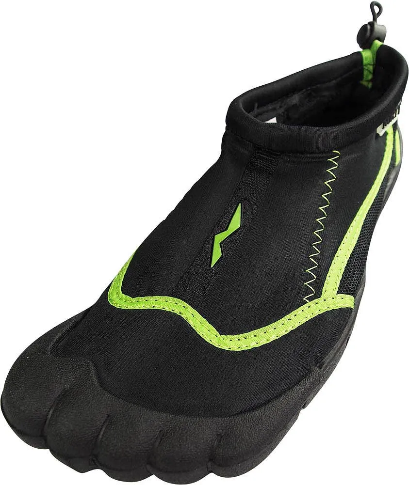 Norty Womens 5 Toe Water Shoe 41193 Black