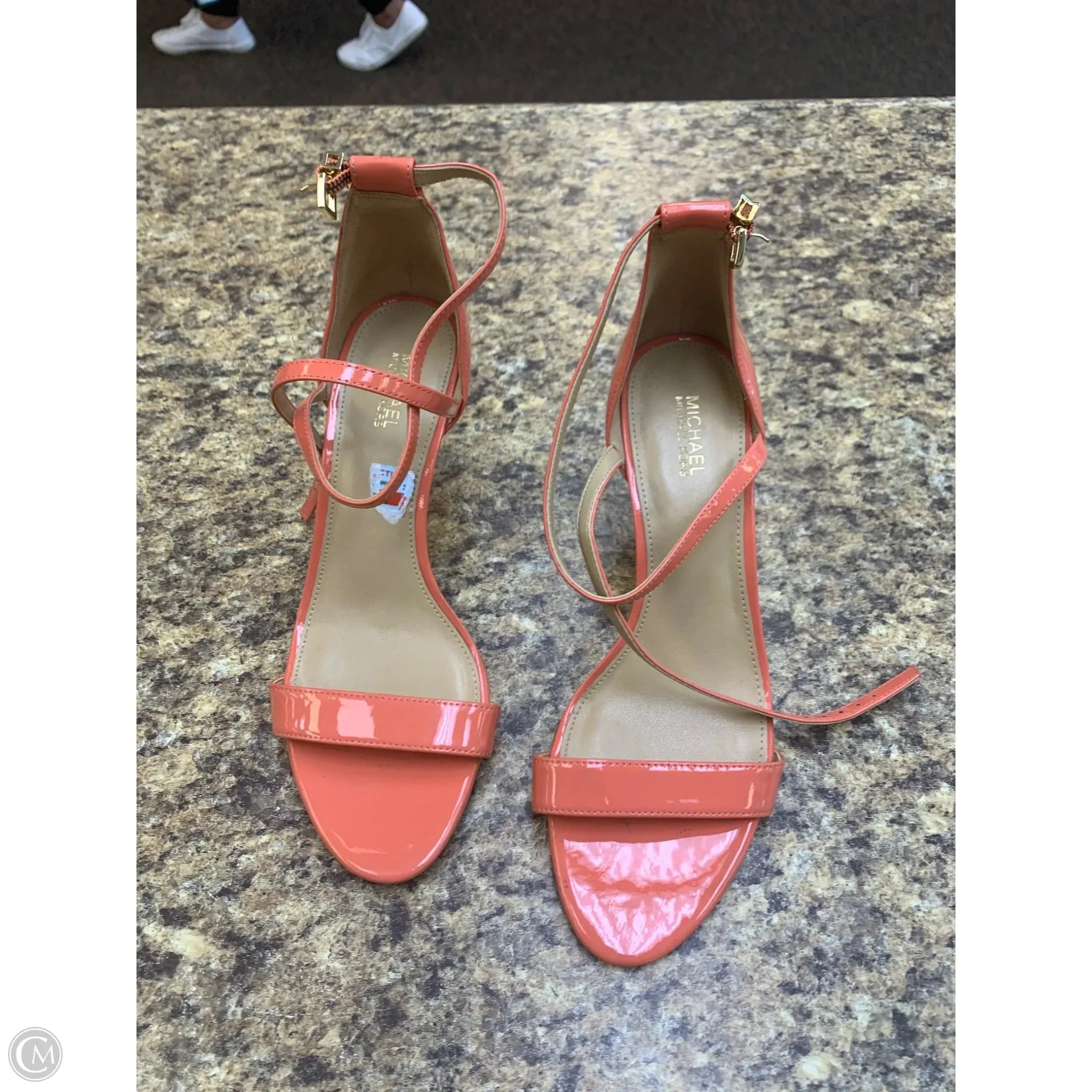 High Fashion Shoes Shoes Heels Stiletto By Michael By Michael Kors In Coral, Size: 7.5