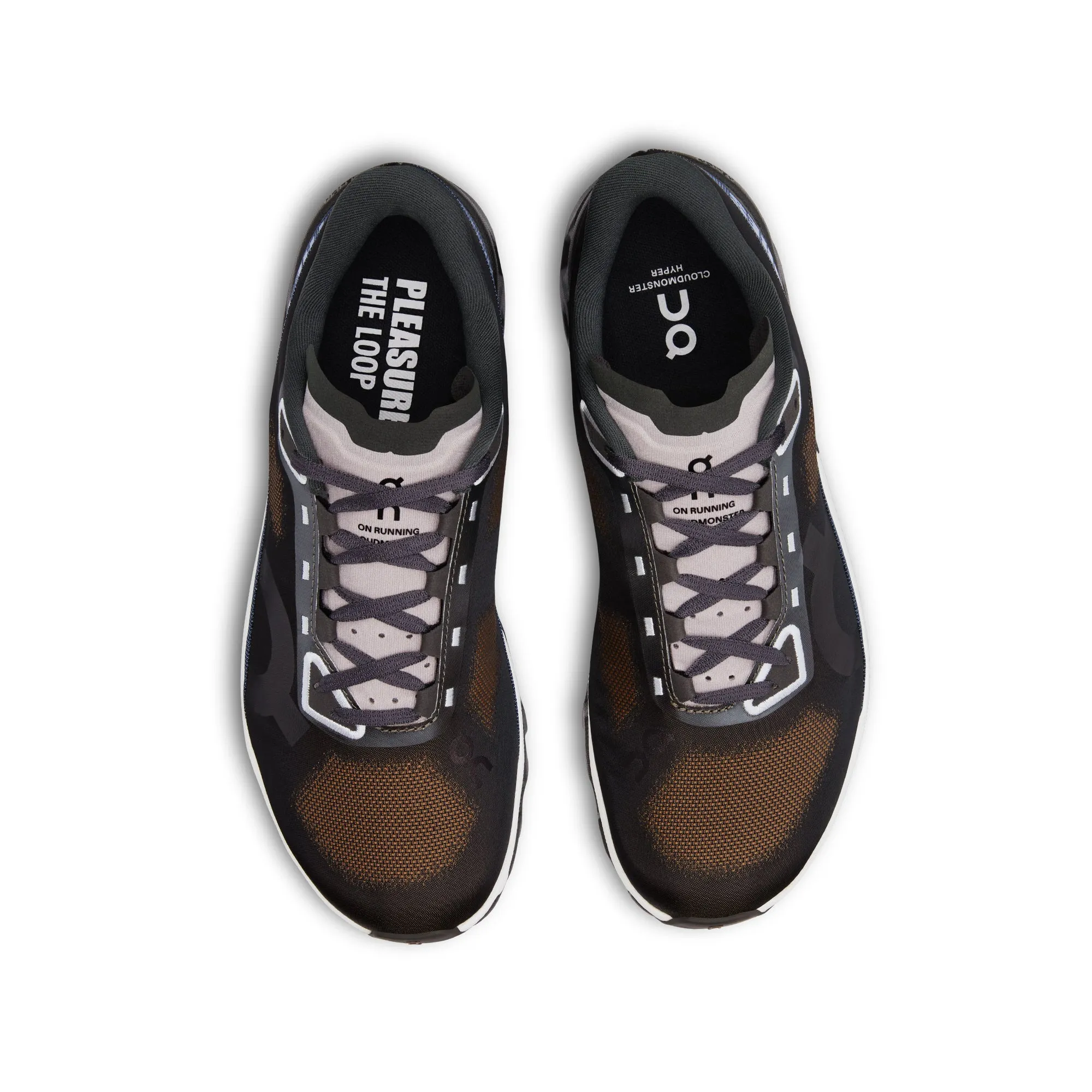 On Running Mens Cloudmonster Hyper PLS-TL Shoes Impact Protection Heel