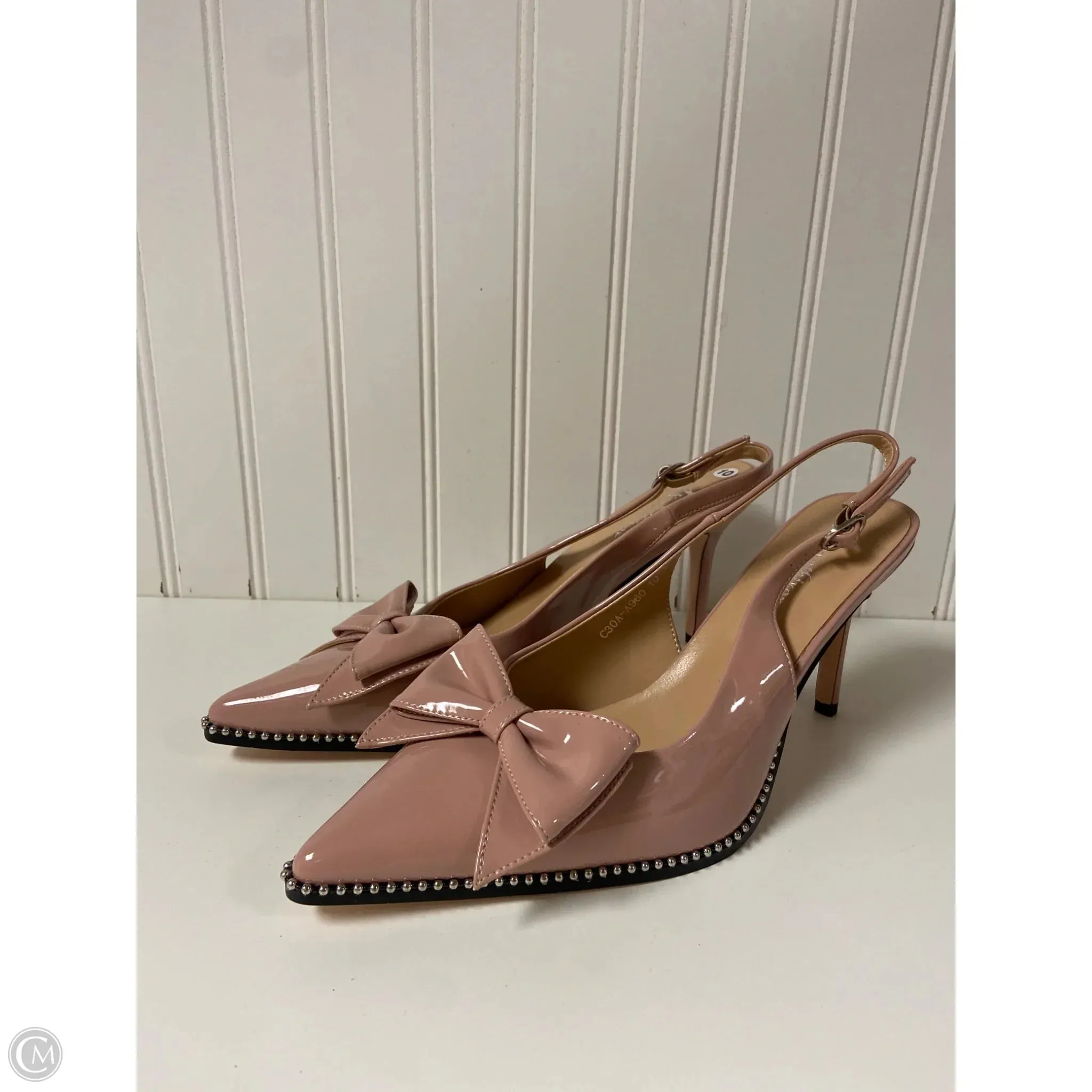 Pointed Heeled Shoes Shoes Heels Stiletto By Clothes Mentor In Pink, Size: 10