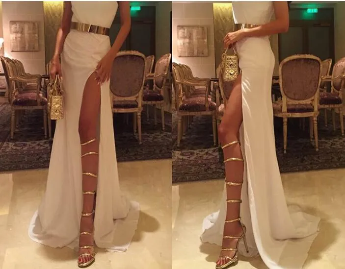 Open Toe Lace Up Over the Knee Sandals