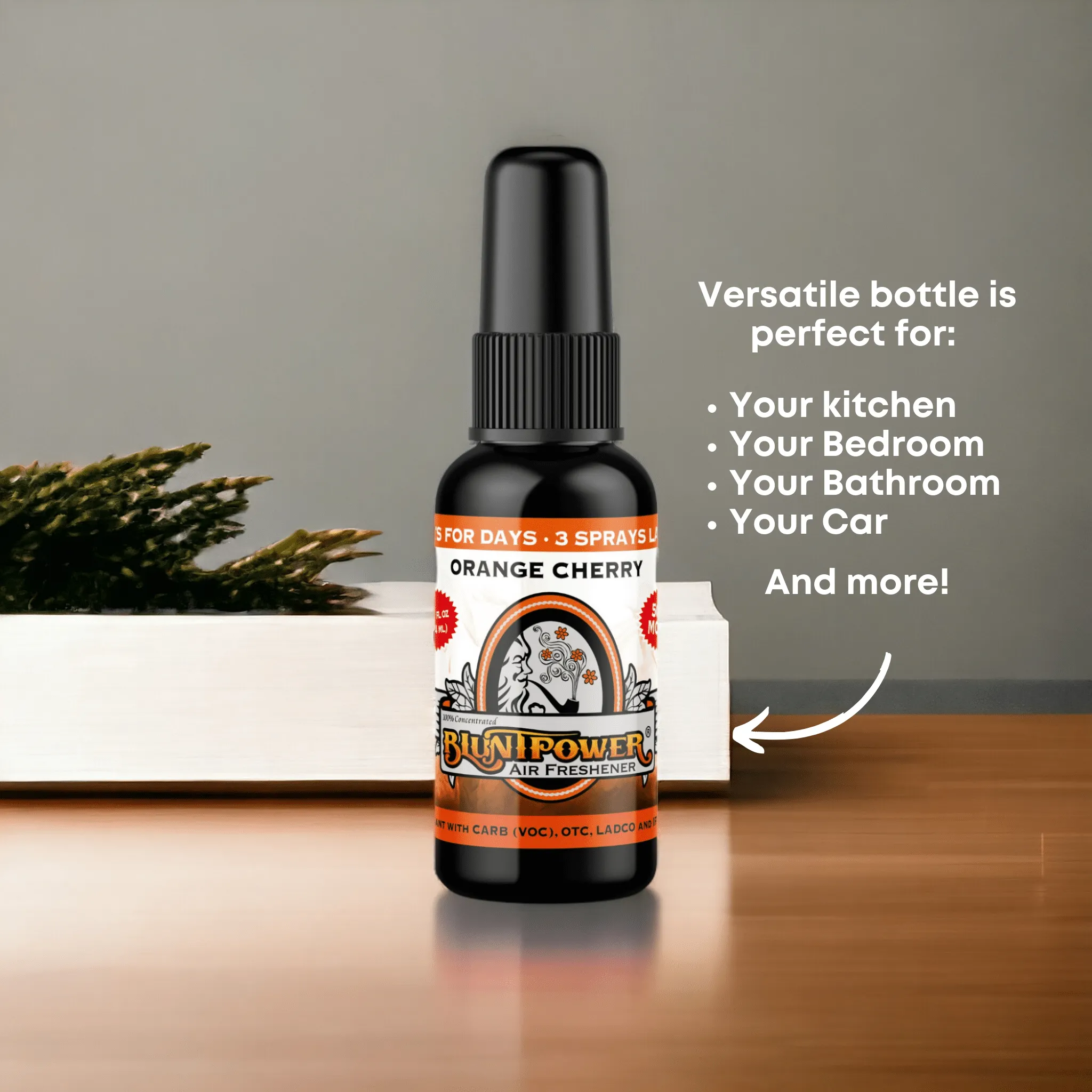 Orange Cherry Air Freshener Spray