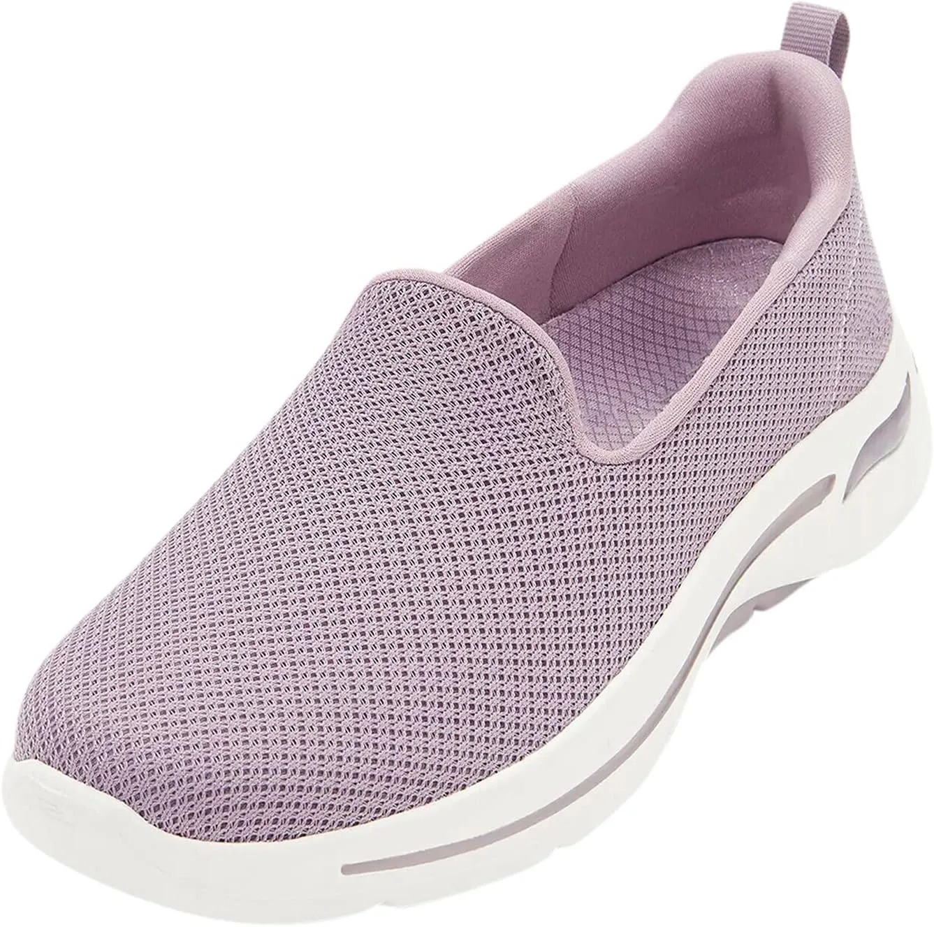 Orthopedic Shoes for Women Breathable Slip On Sneakers Comfortable Soft Mesh Flat Shoes Non-Slip Lightweight Outdoor Shoes
