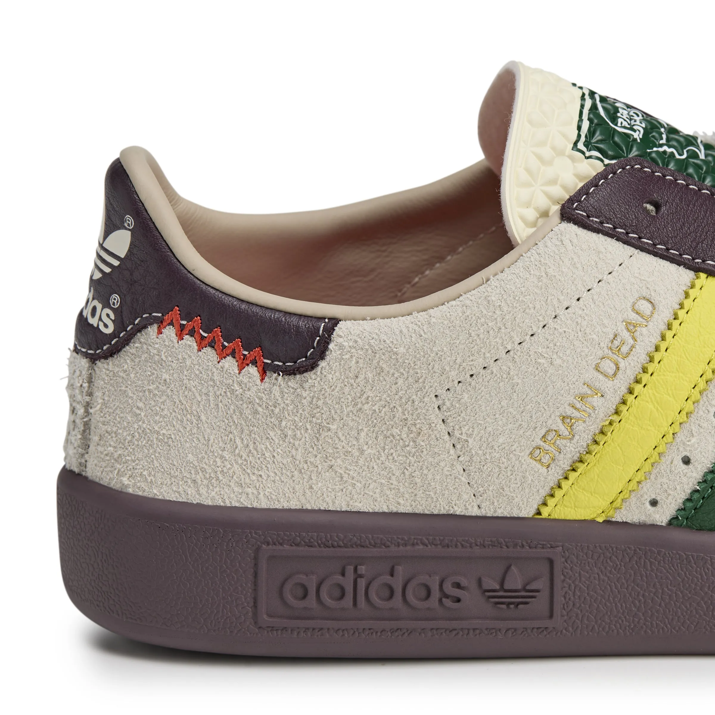 Adidas x Brain Dead Mens Forest Hills Shoes adaptable shoes Ventilated Uppers