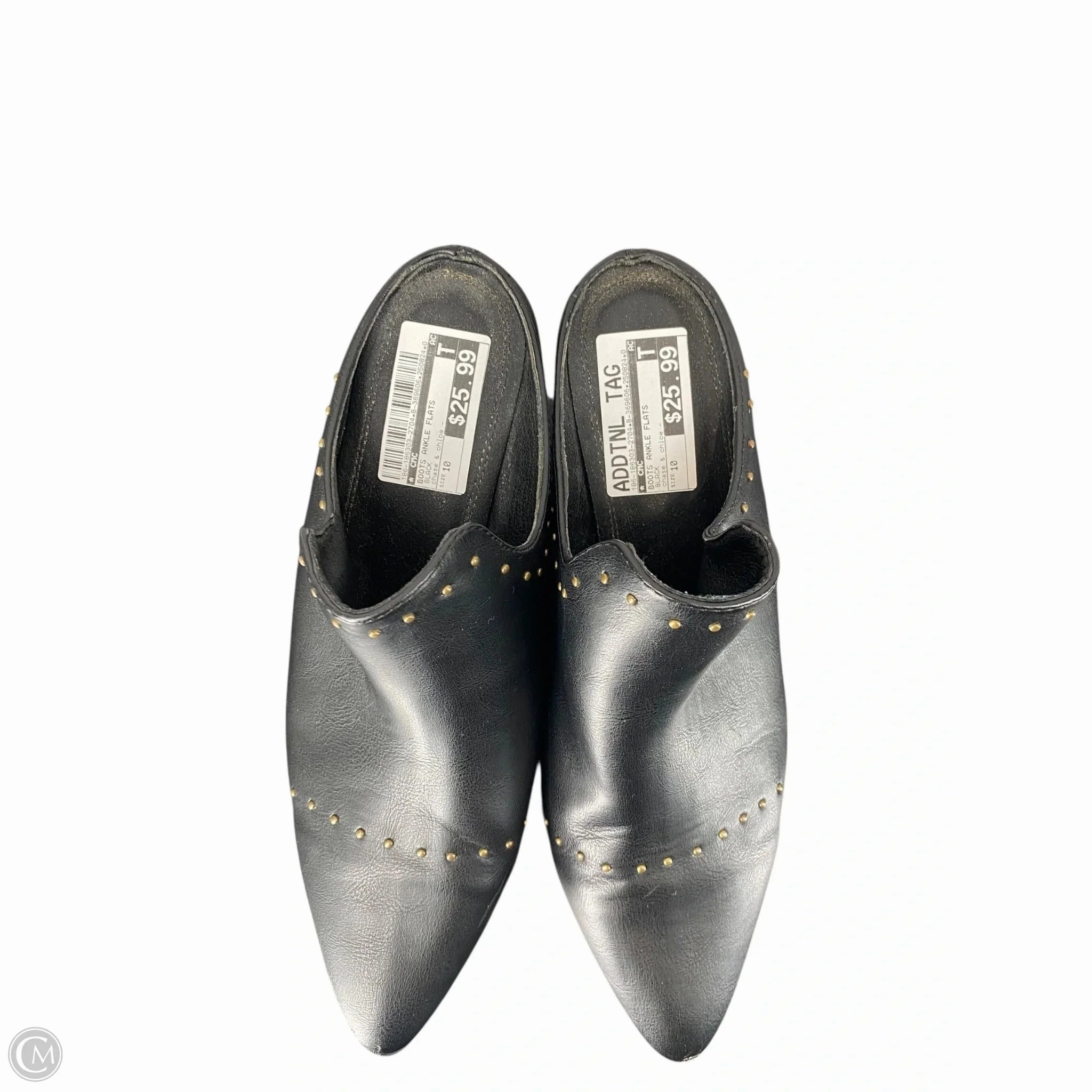 Boots Ankle Flats By Cmc In Black, Size: 10 Walk Support