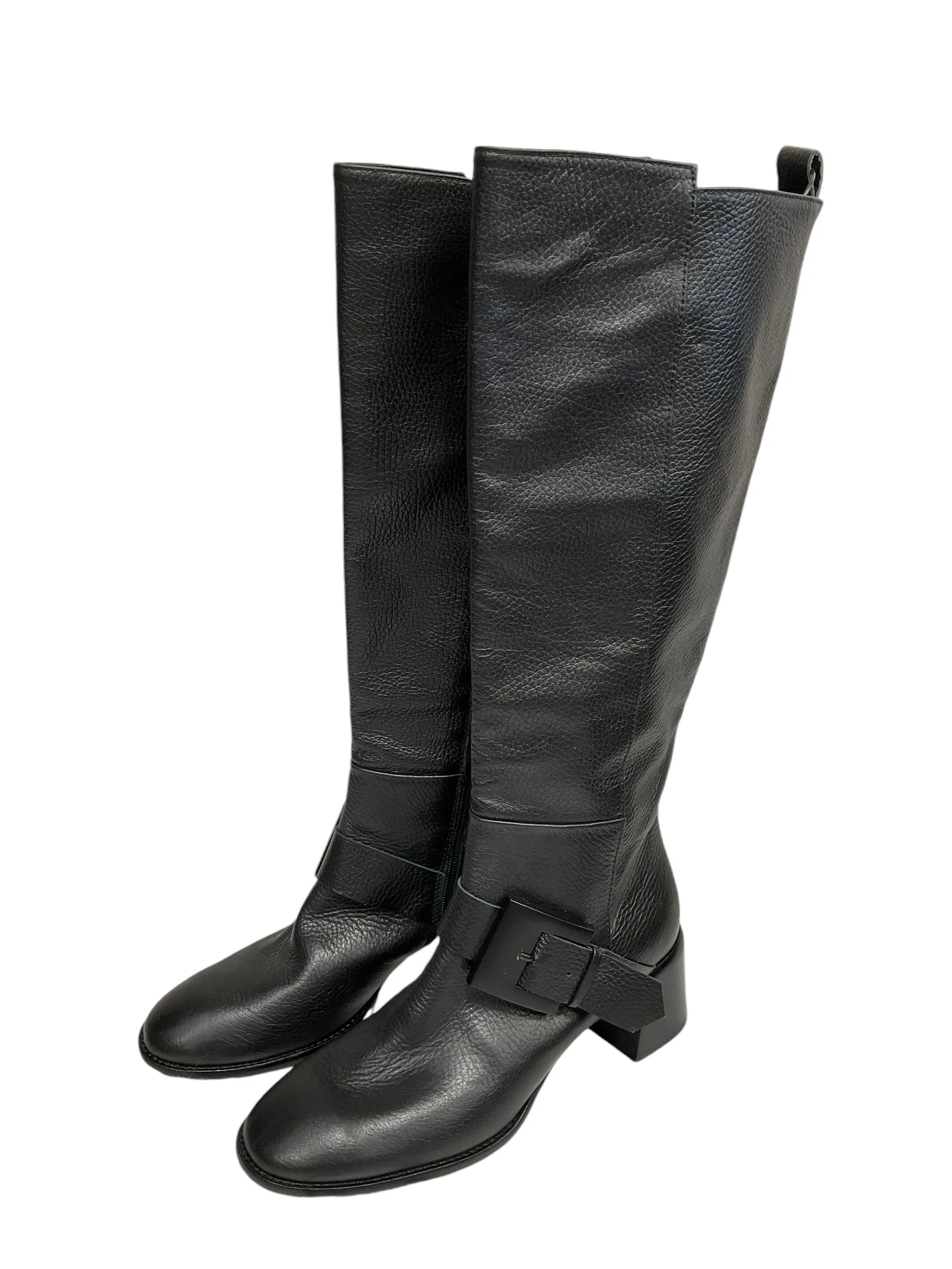 Ready to Step Fashion Must-Have Boots Knee Heels By Clothes Mentor In Black, Size: 9