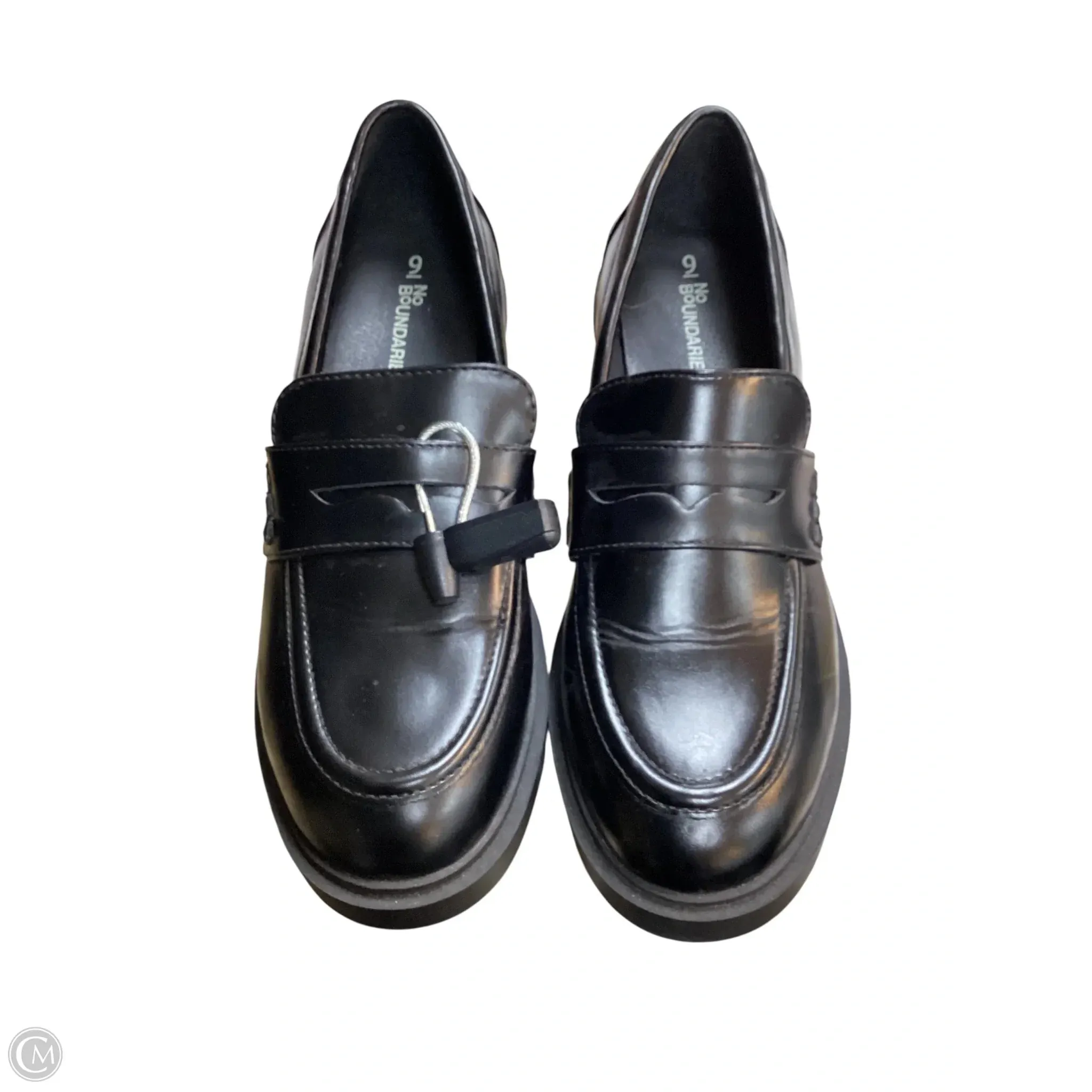 All Season Shoes Heels Block By No Boundaries In Black, Size: 9