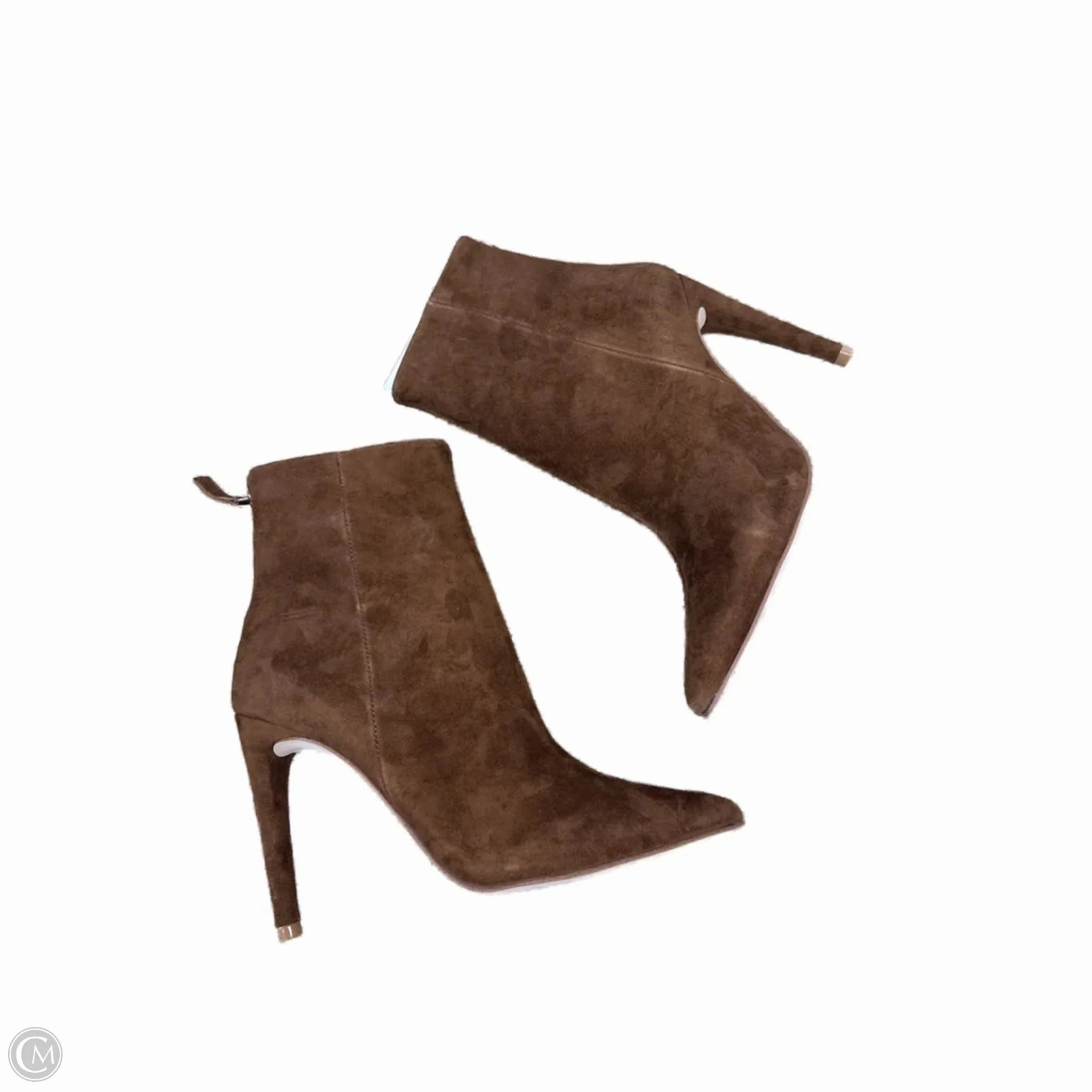 Boots Ankle Heels By Steve Madden In Brown, Size: 7 Quick Drying Cold Climate Slip On Style
