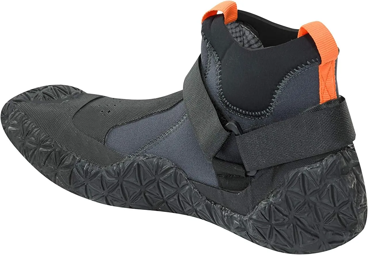 Palm Kayak or Kayaking - Descender Kayak Shoes - Jet Grey - Thermal Warm Heat Layer Layers Quick Dry - Unisex