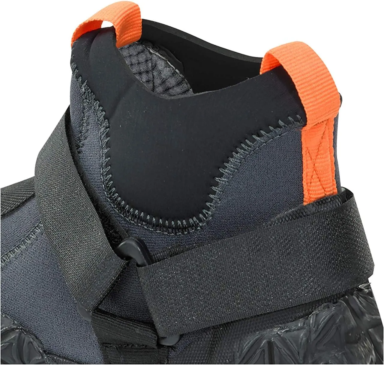 Palm Kayak or Kayaking - Descender Kayak Shoes - Jet Grey - Thermal Warm Heat Layer Layers Quick Dry - Unisex