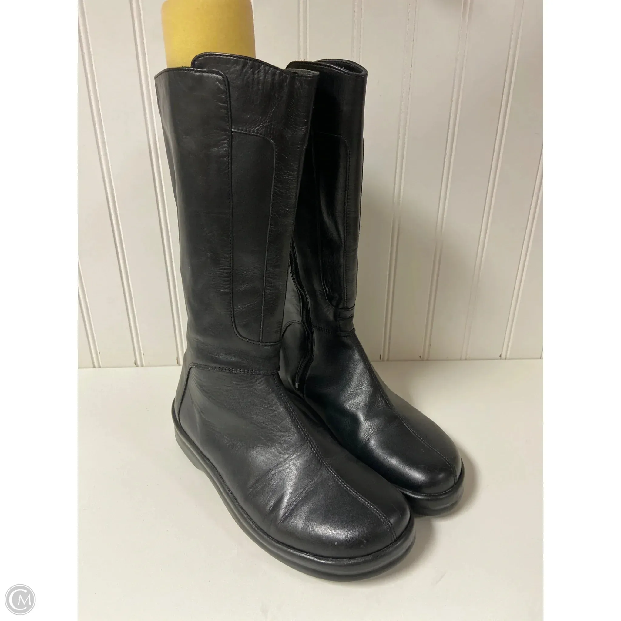 Cold Ready Style Boots Mid-calf Flats By Cmb In Black, Size: 6.5