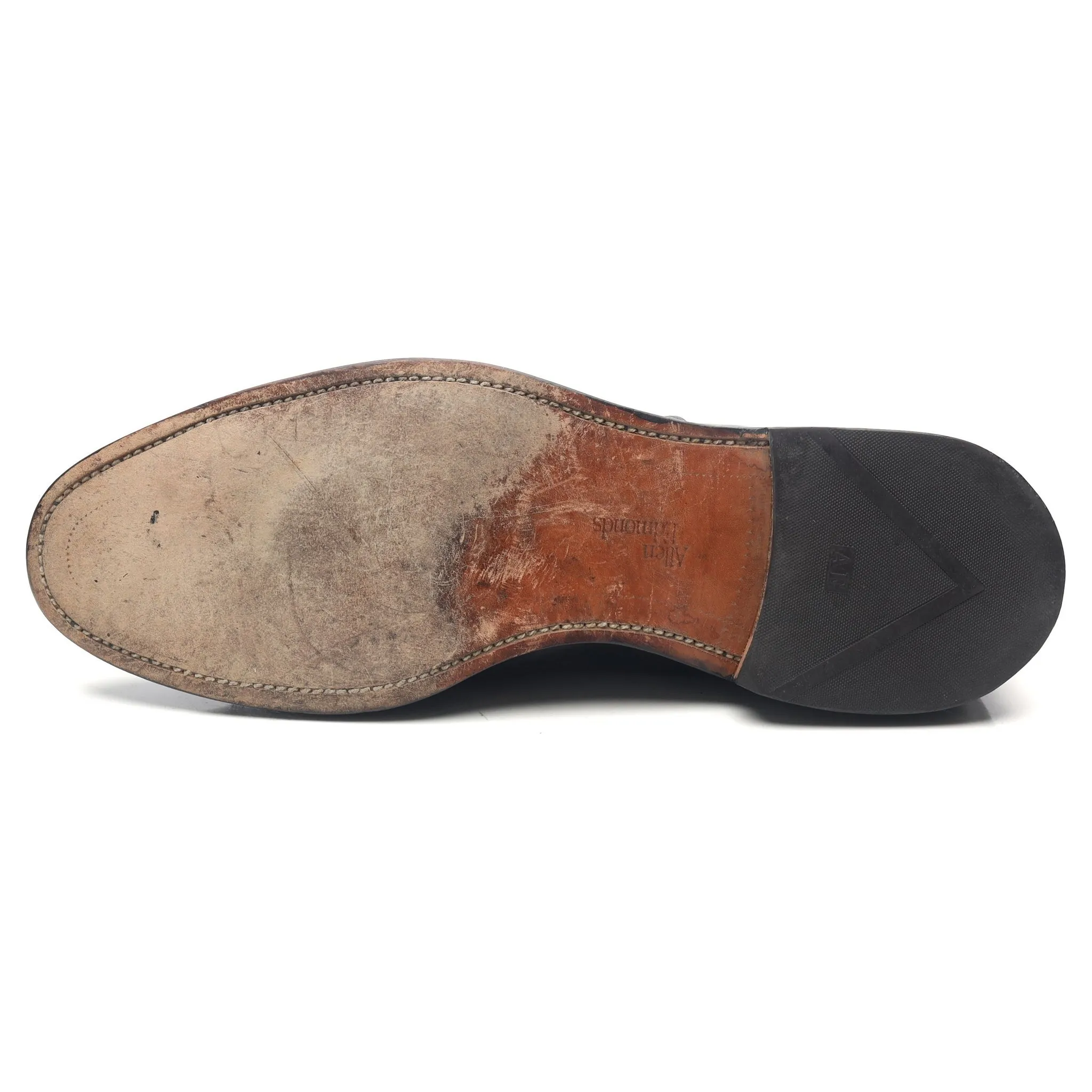 'Park Avenue' Black Leather Oxford UK 11.5 US 12 E