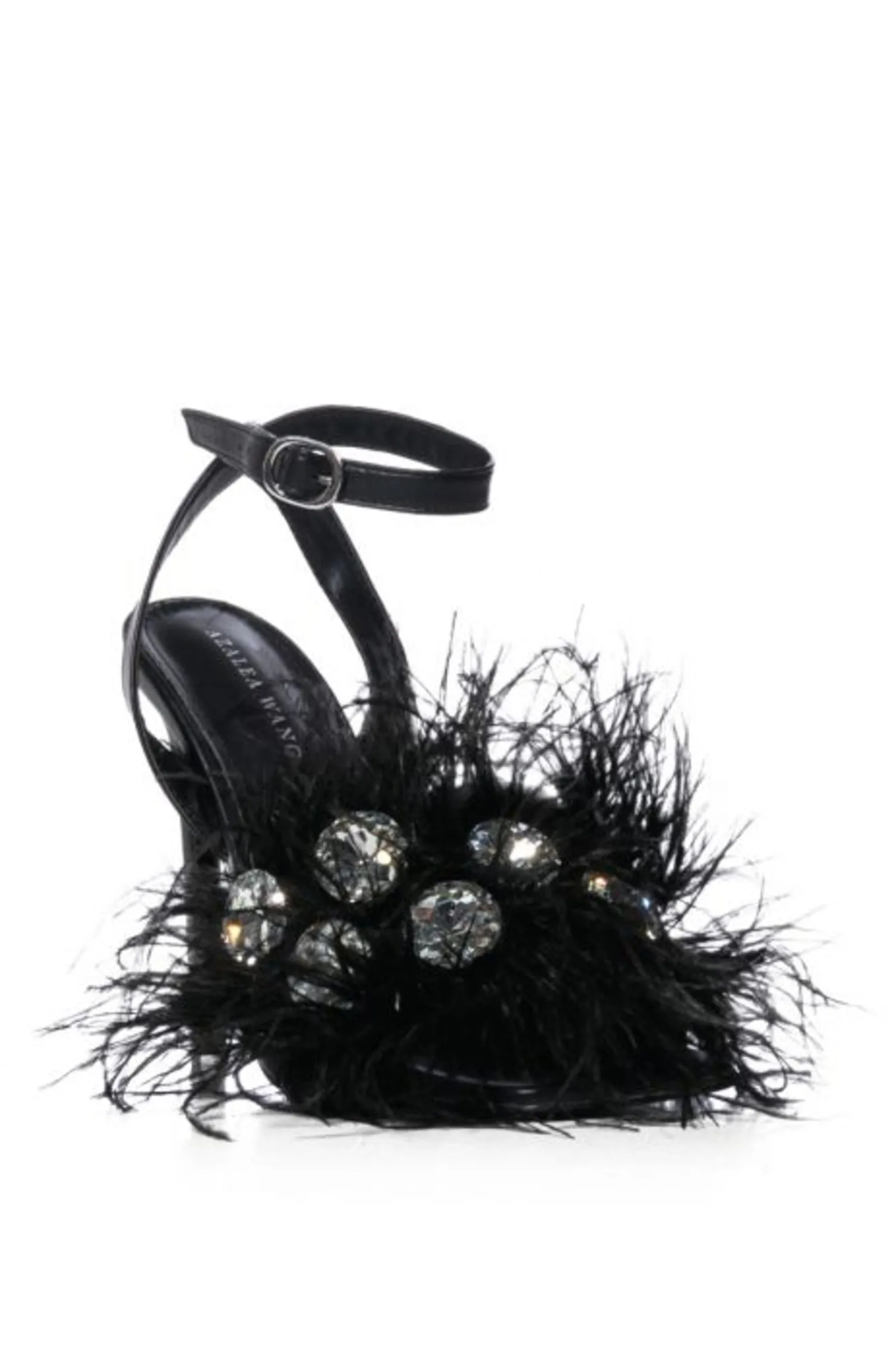 PAVO-BLACK STILETTO SANDAL