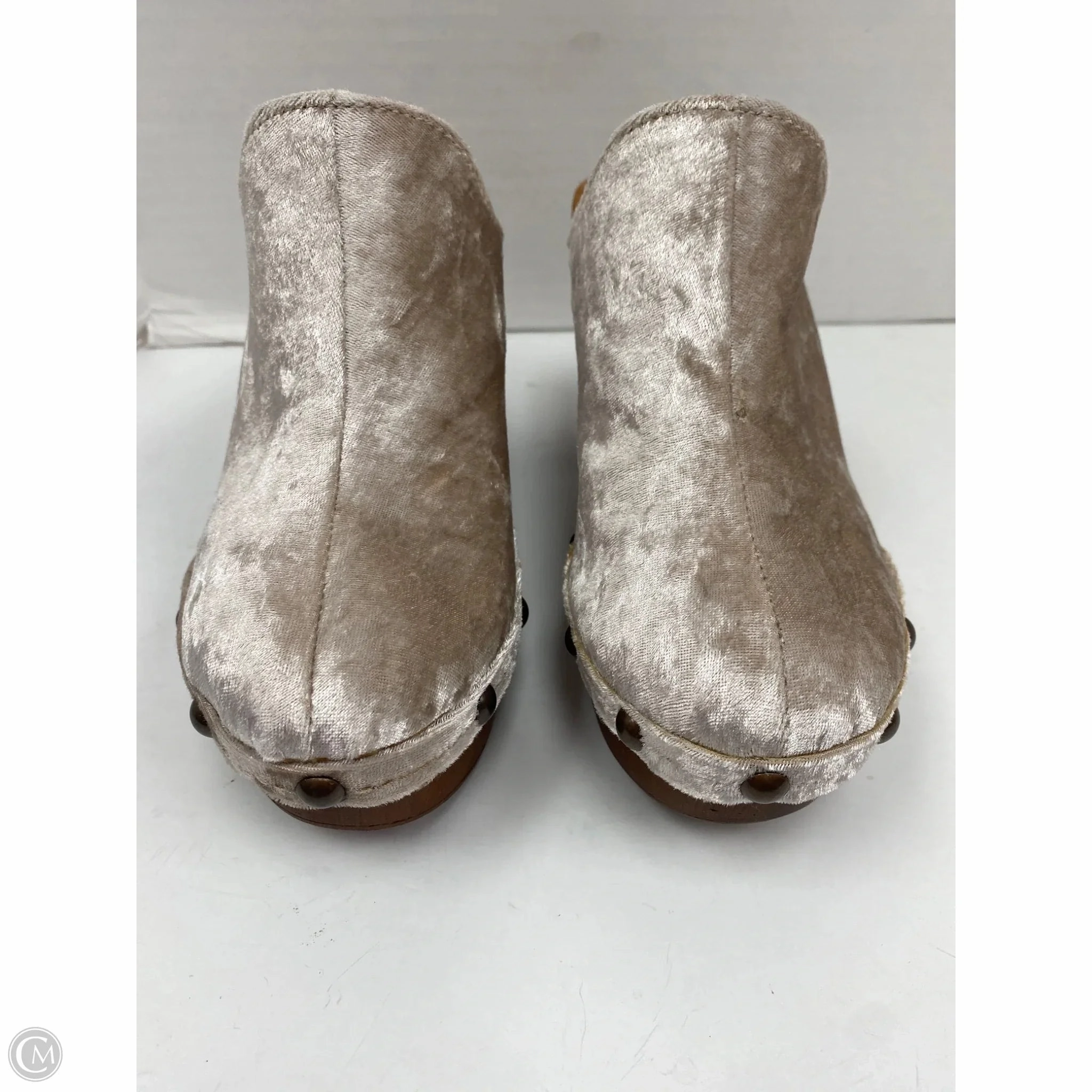 Shoes Heels Block By Clothes Mentor In Cream, Size: 6.5 Fresh Design Cushioned heel