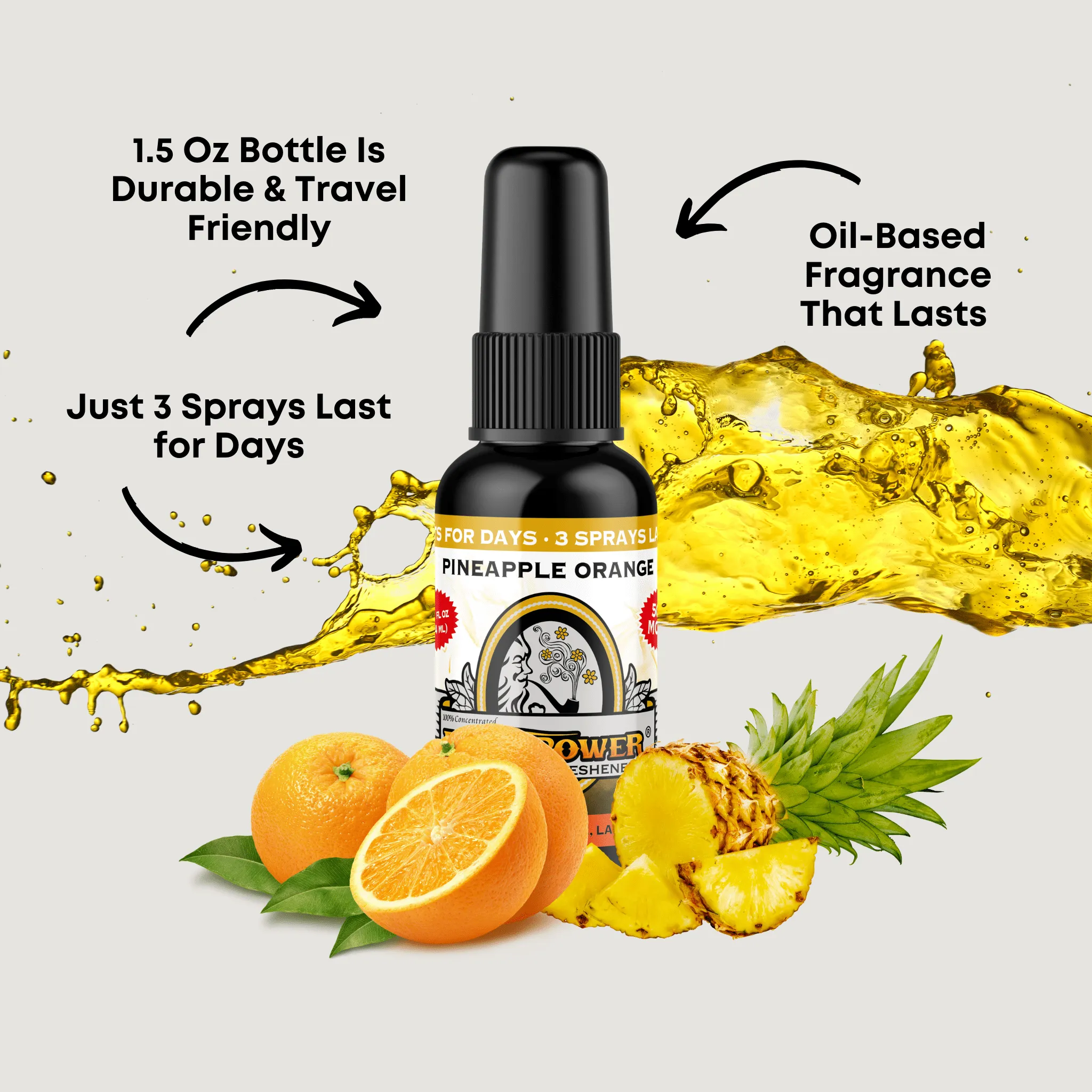 Pineapple Orange Air Freshener Spray