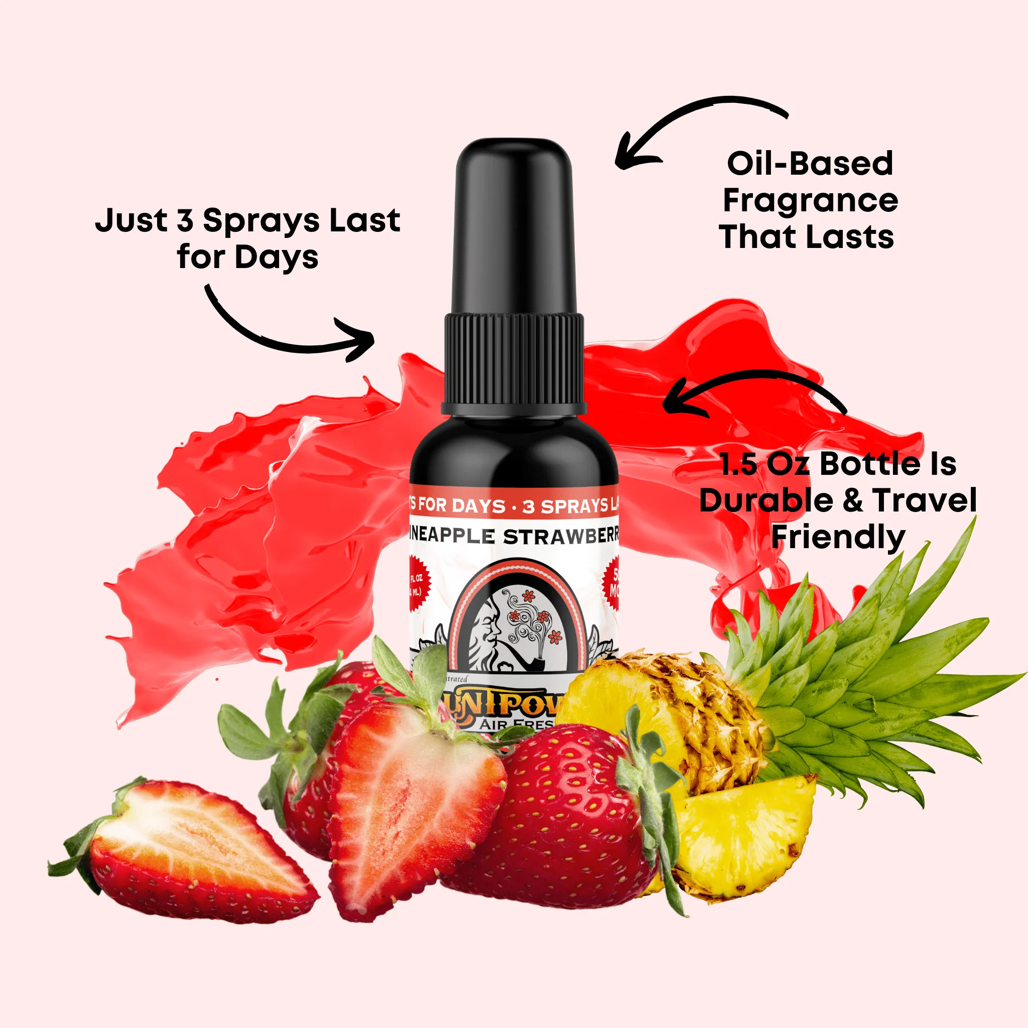 Pineapple Strawberry Air Freshener Spray